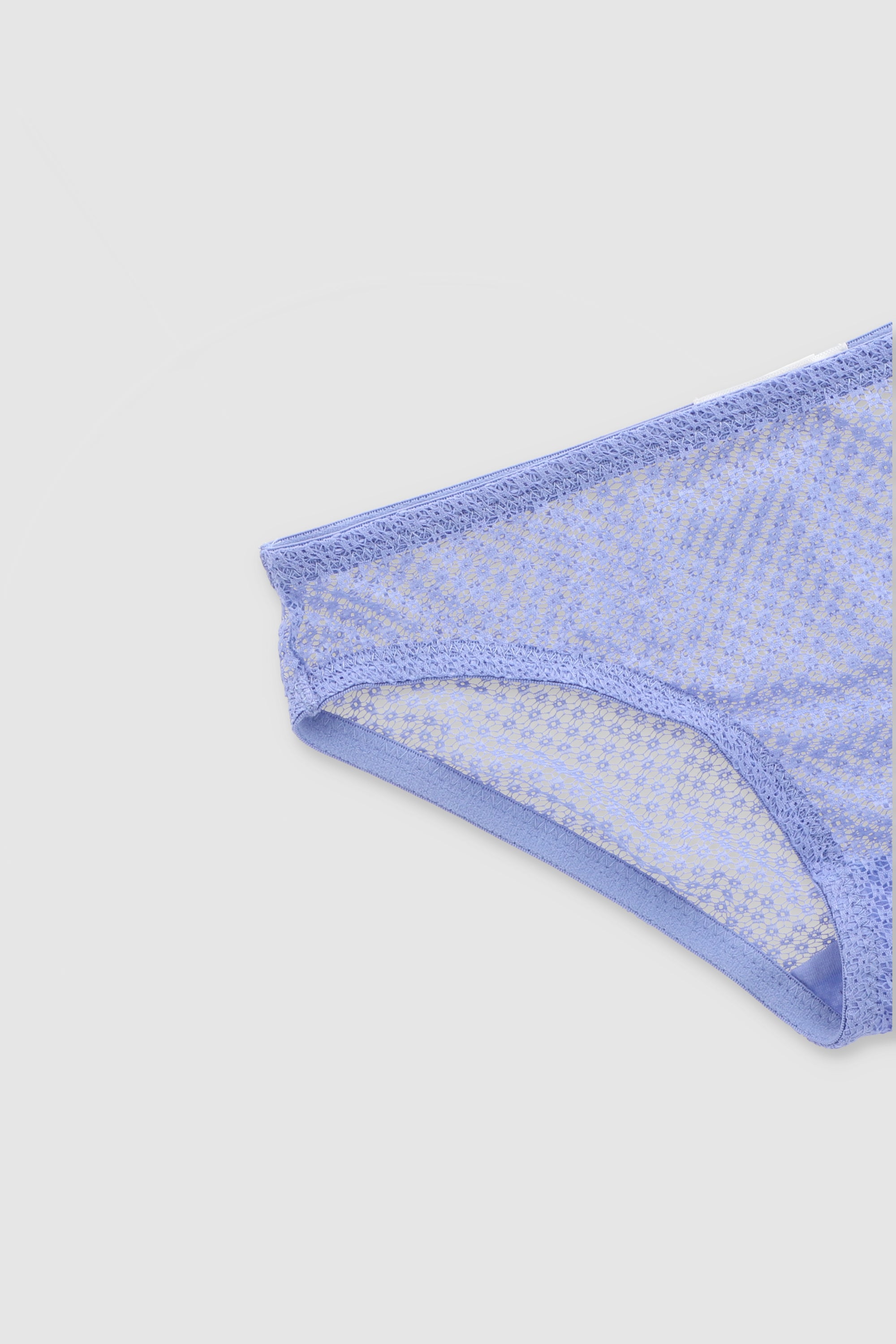 Panty con textura de malla AZUL