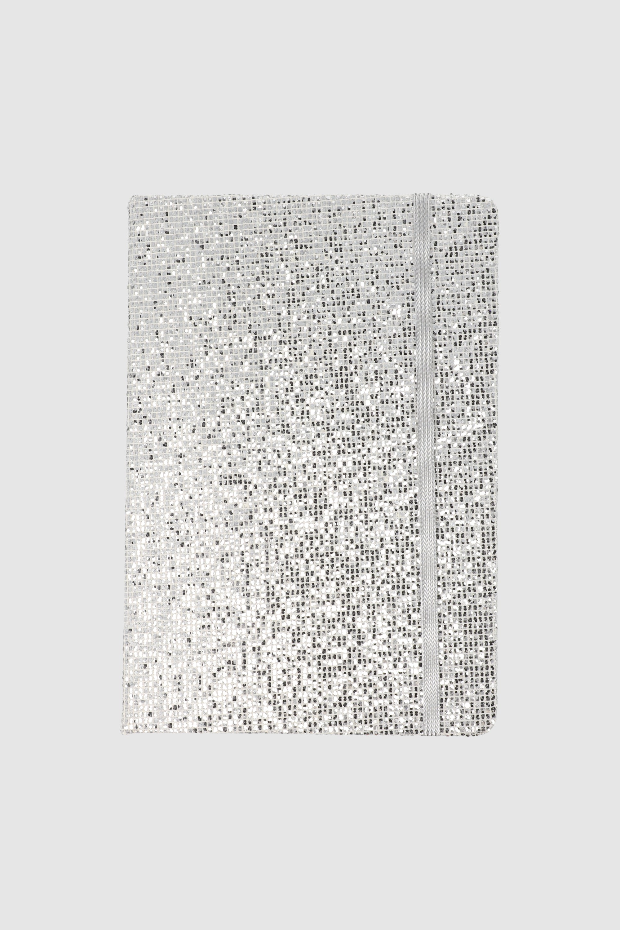 Libreta glitter PLATA