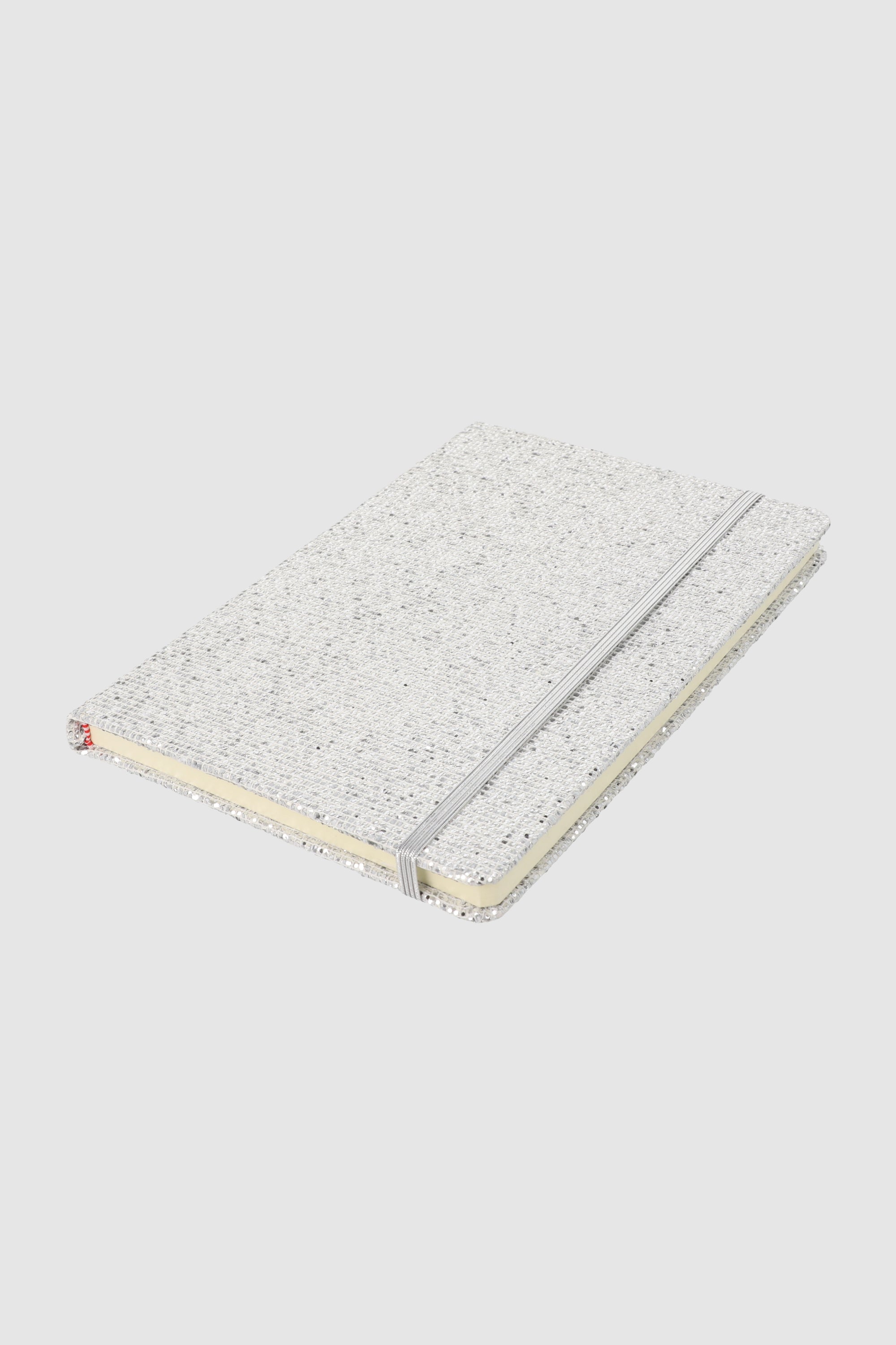 Libreta glitter PLATA