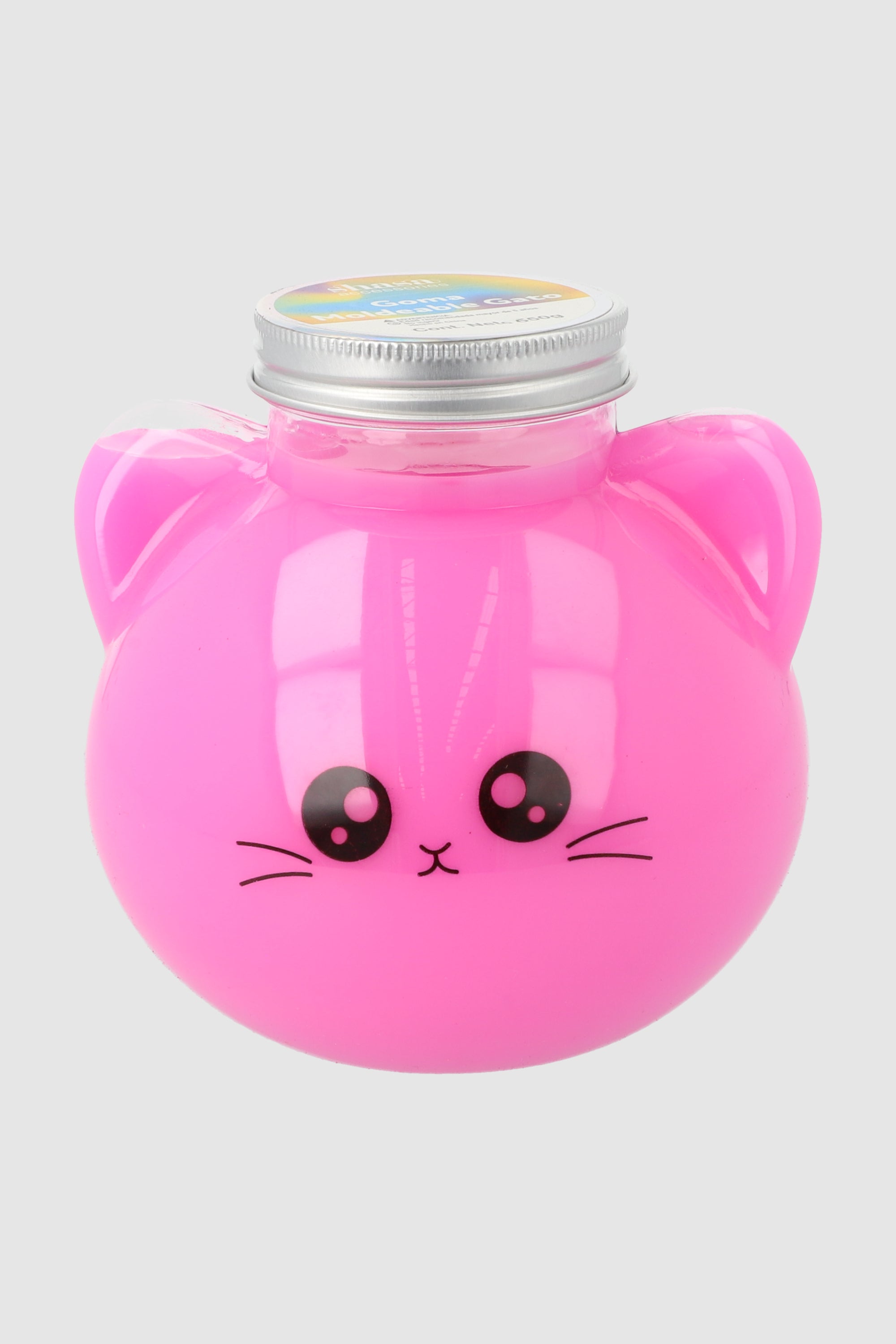 Slime cabeza gatito ROSA