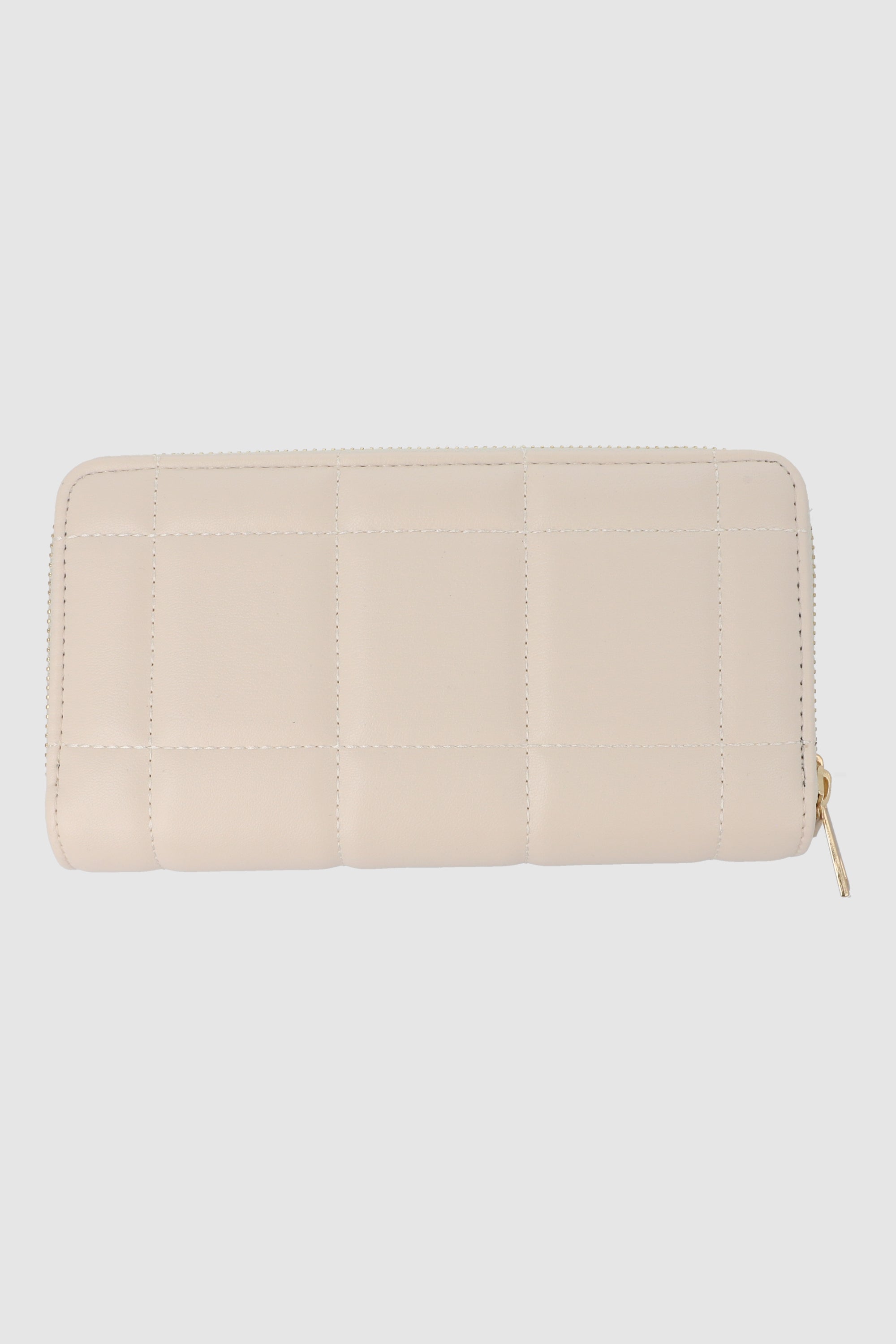 Cartera grande capitonada BLANCO