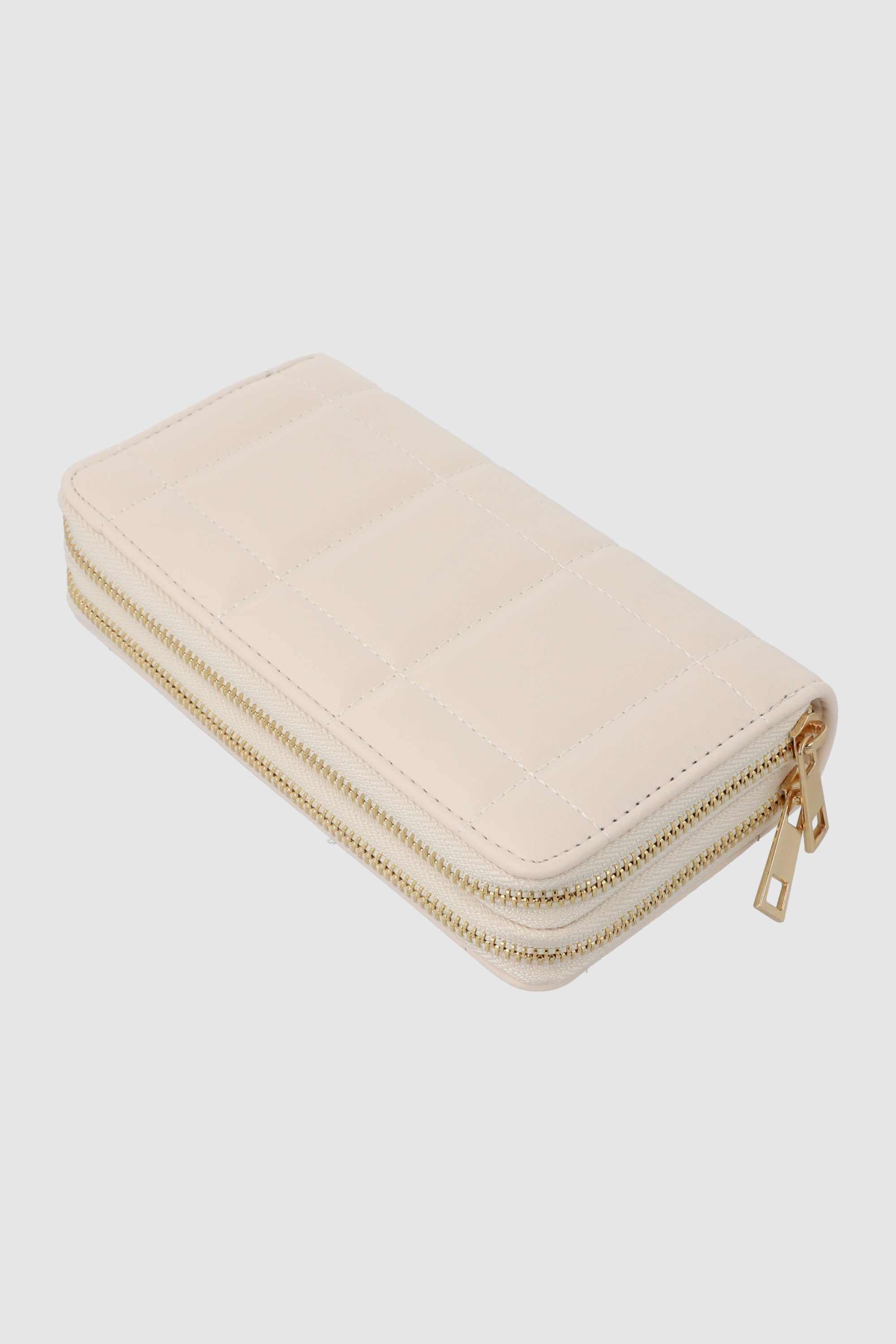 Cartera grande capitonada