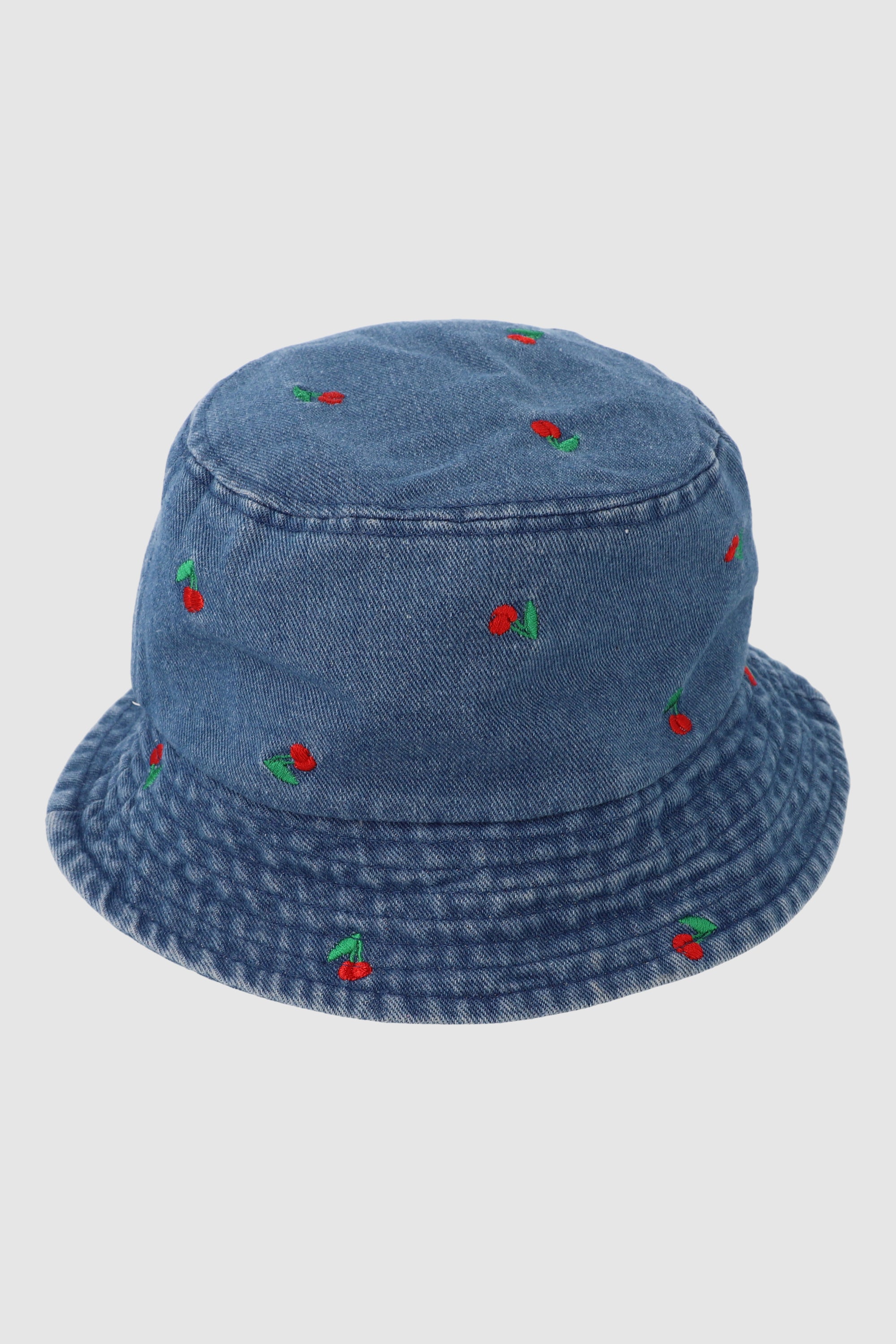 Sombrero pescador denim cerezas MEDIUM WASH