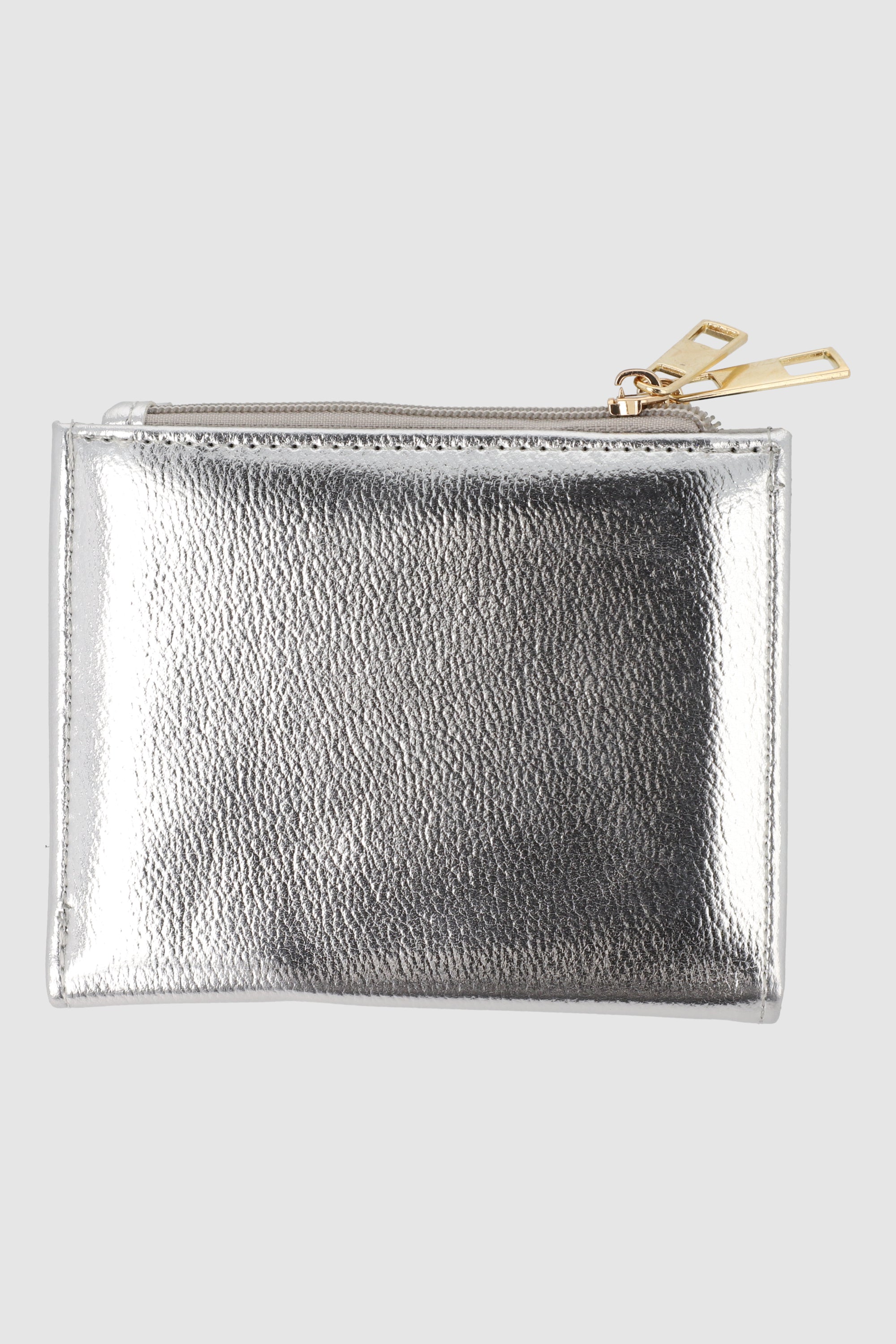 Cartera pequeña sencilla metalica PLATA