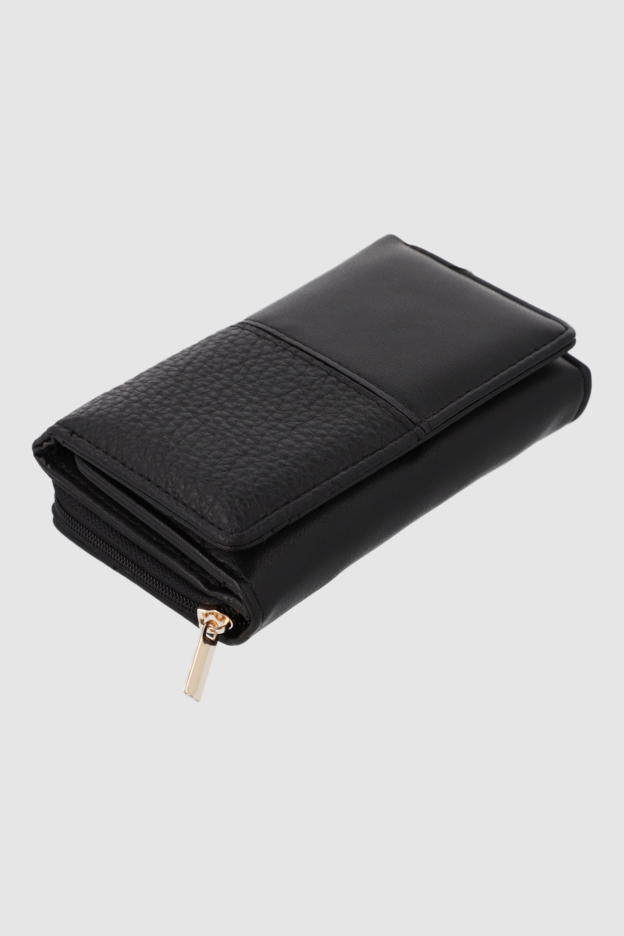 Cartera chunky doble textura NEGRO