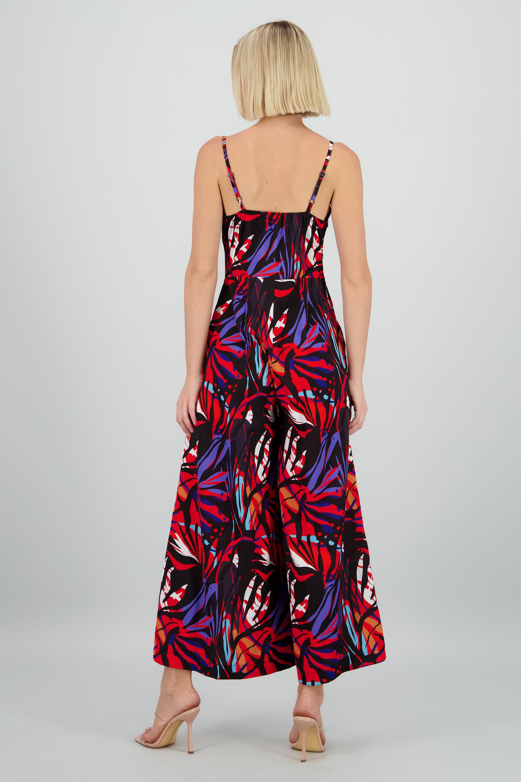 Jumpsuit Estampado Tropical
