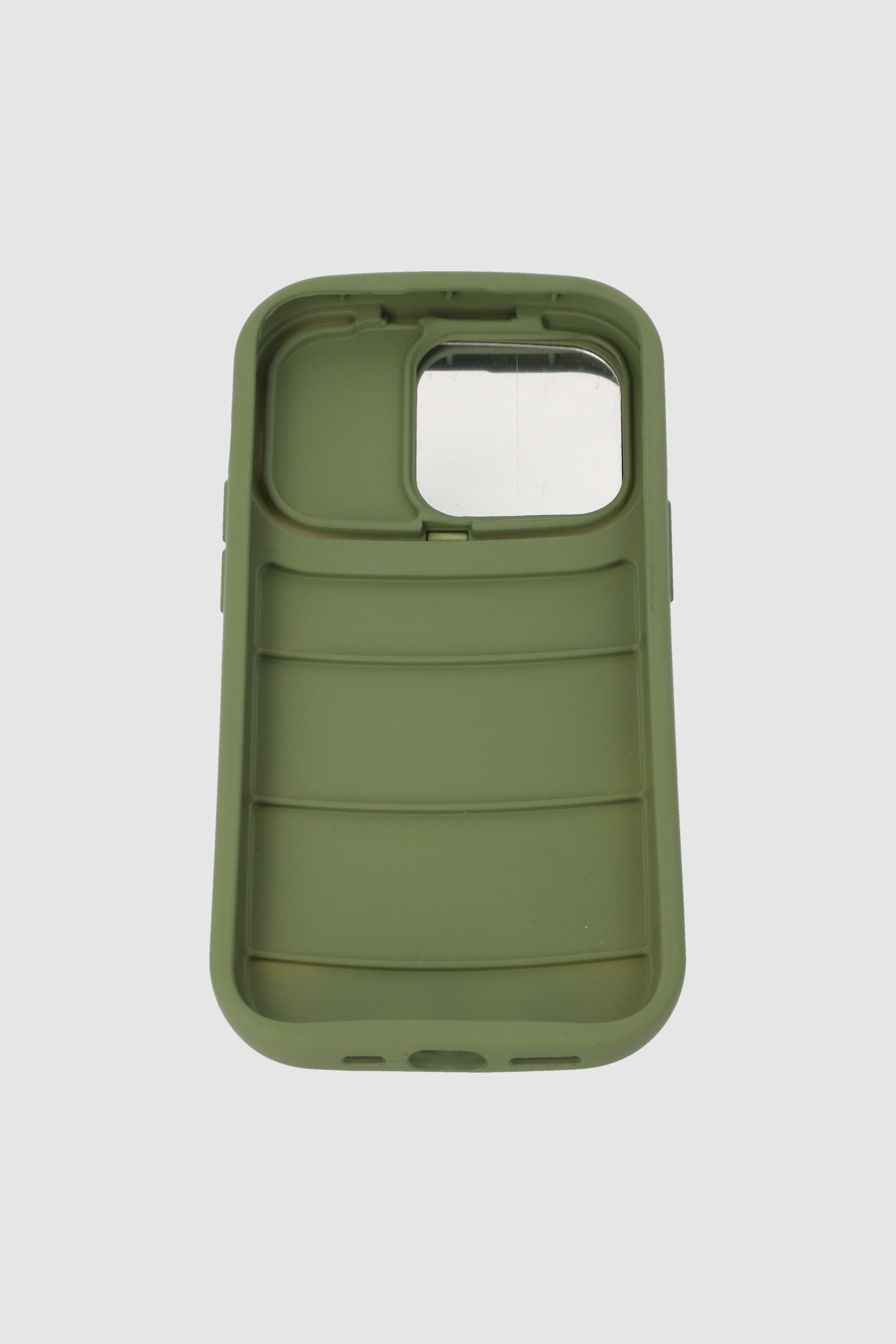Funda cel ip14 tapa espejo OLIVO