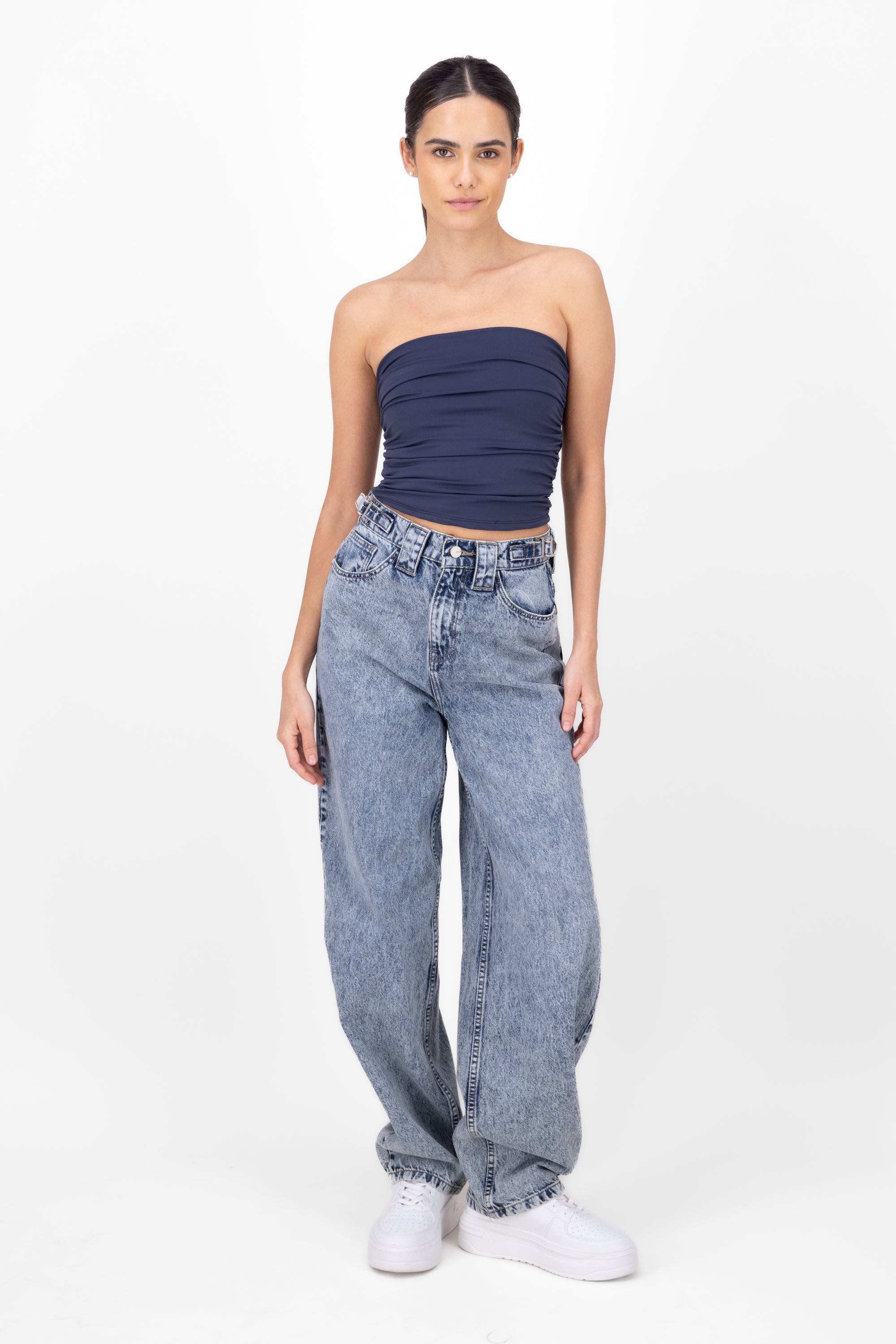 Jeans baggy hebillas ACID WASH
