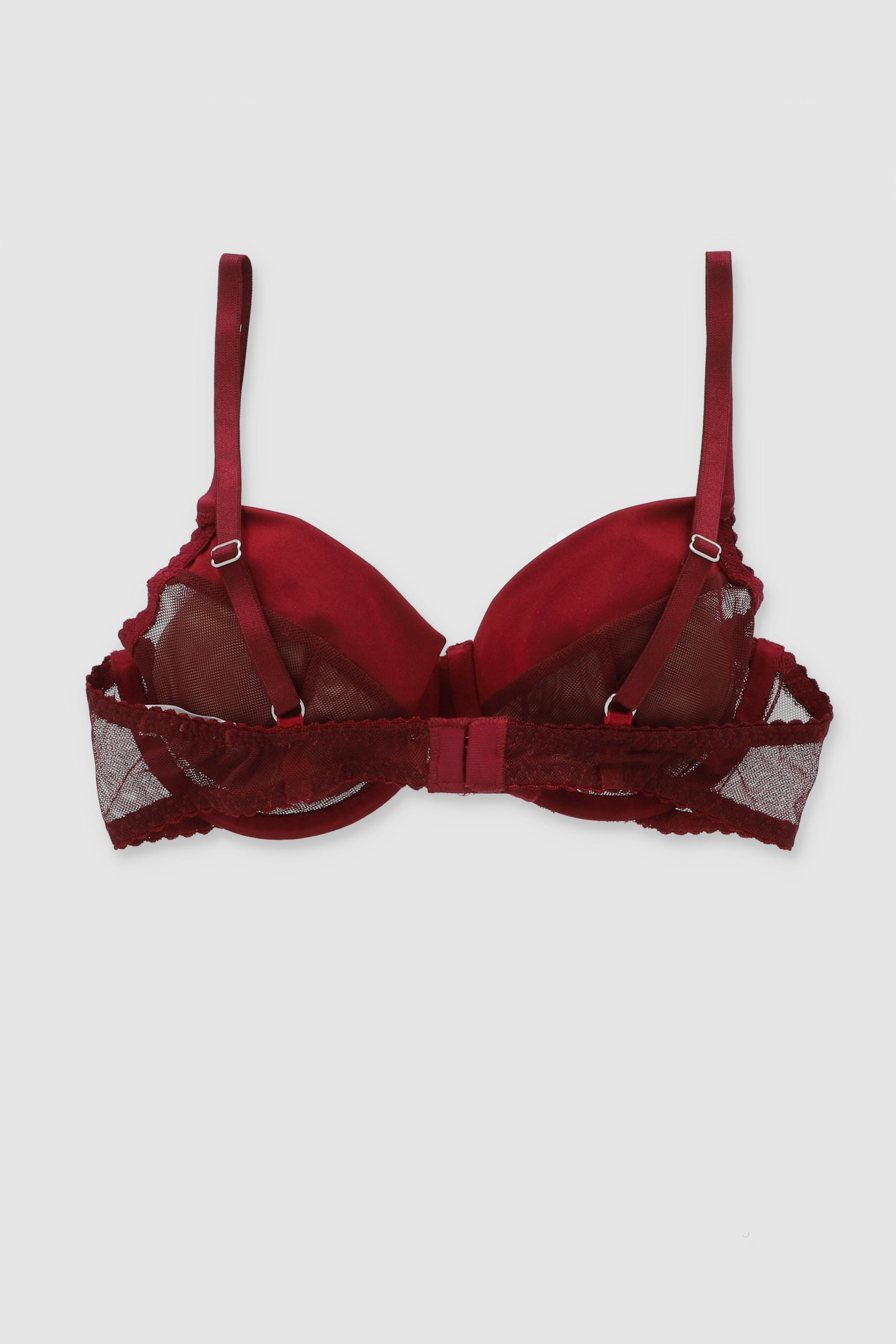 Bralette de mesh con copas VINO