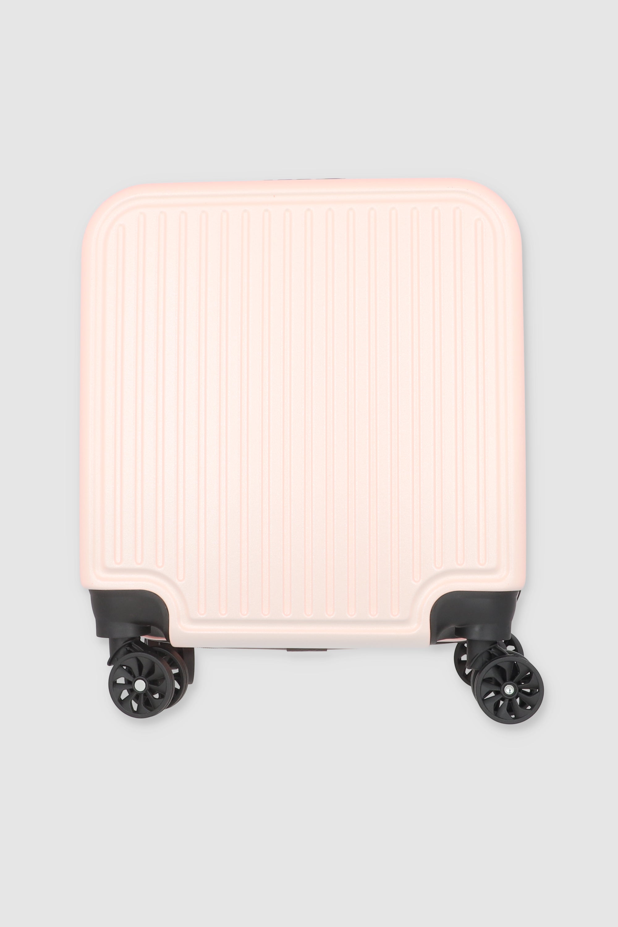 Maleta mini viaje rayas PALO DE ROSA