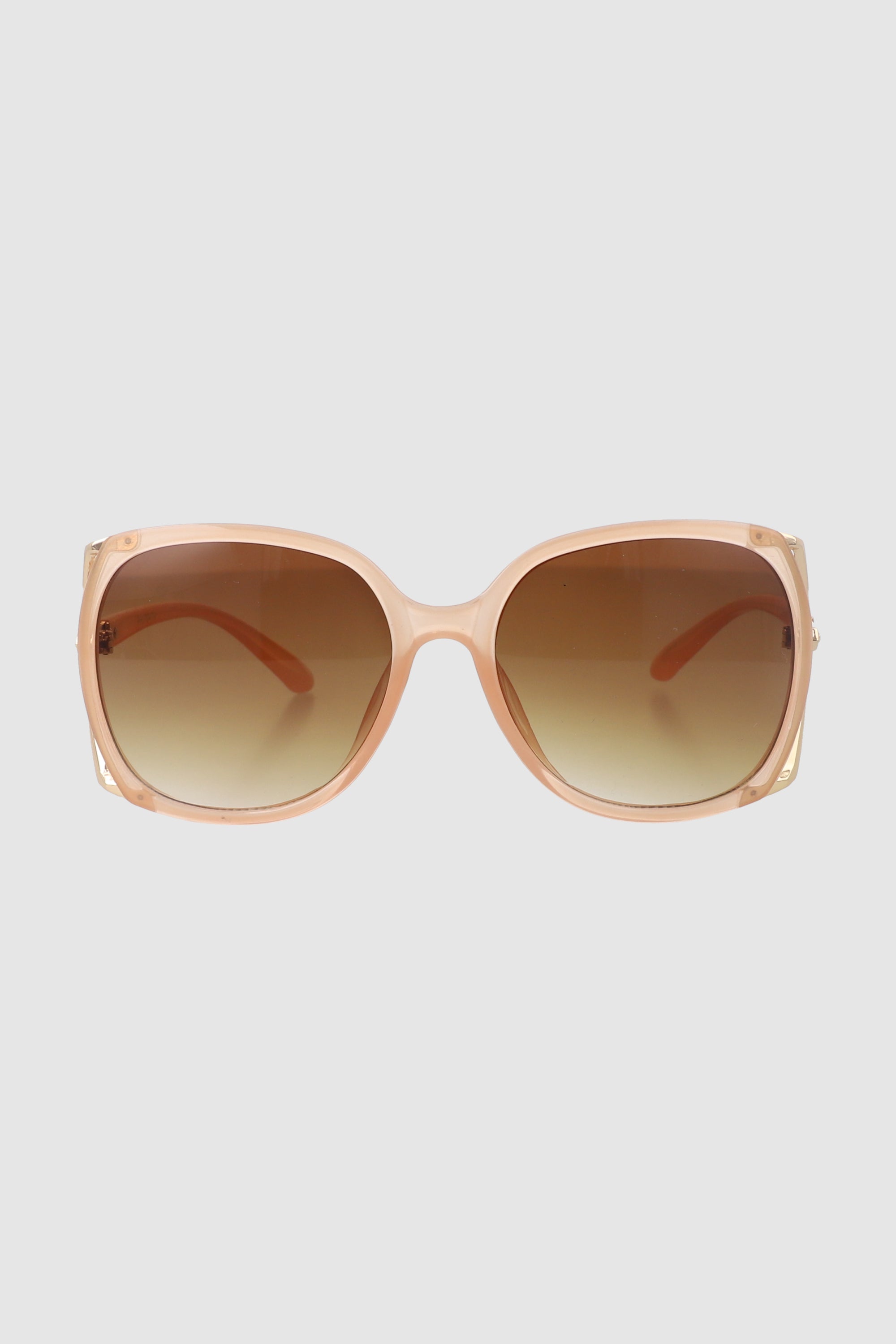 Lentes Oversize Abertura Costado NUDE