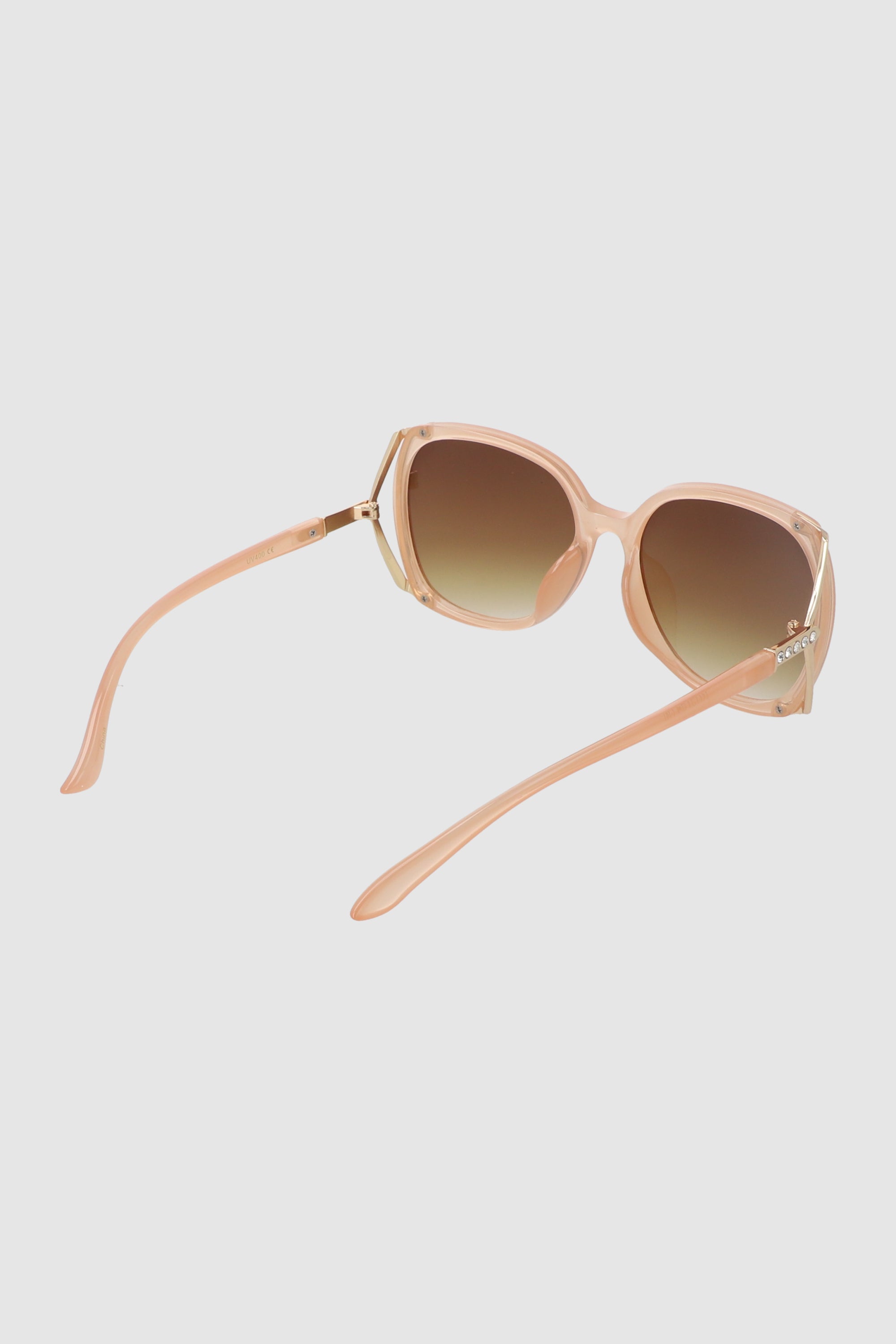 Lentes Oversize Abertura Costado NUDE