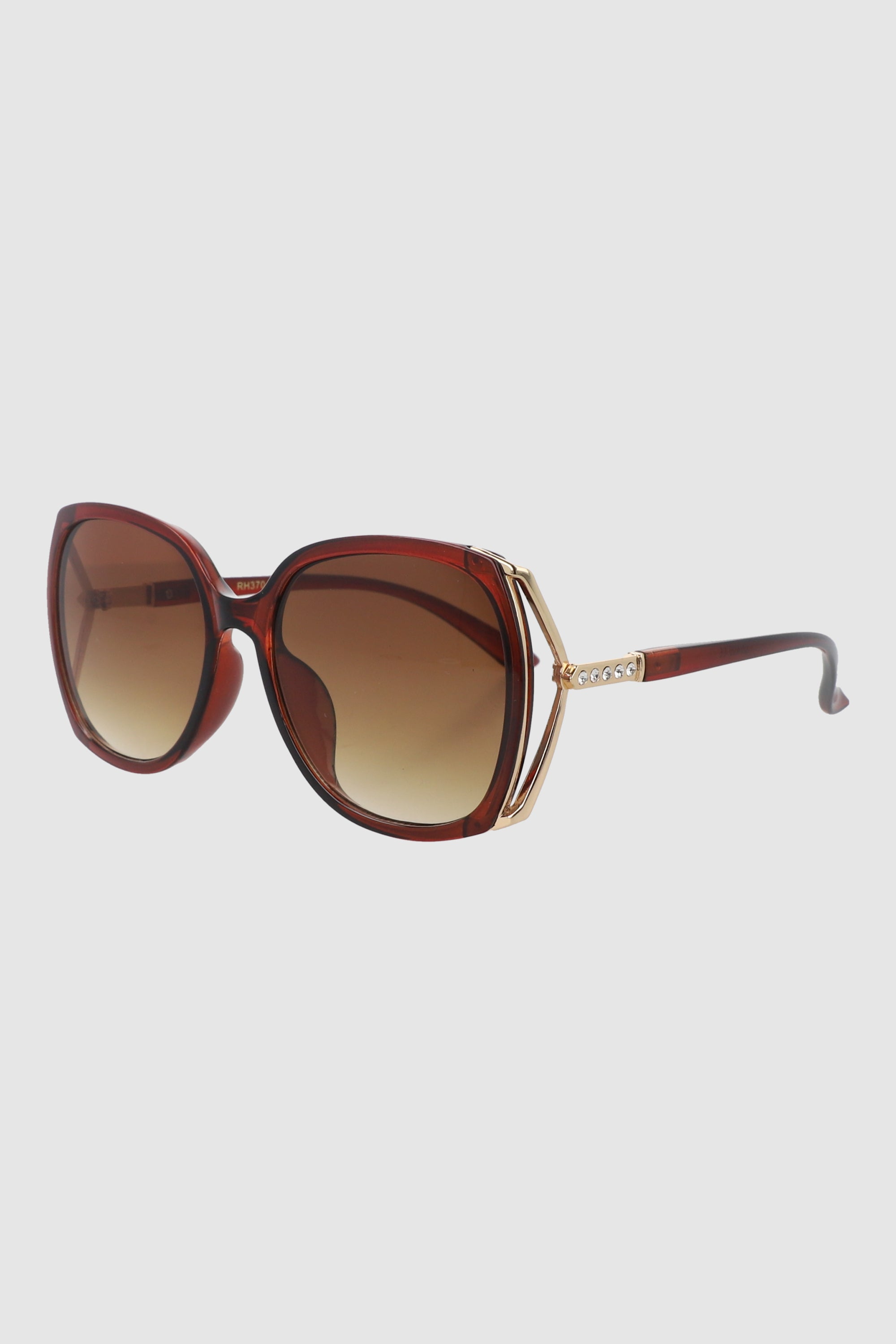 Lentes Oversize Abertura Costado CAFE