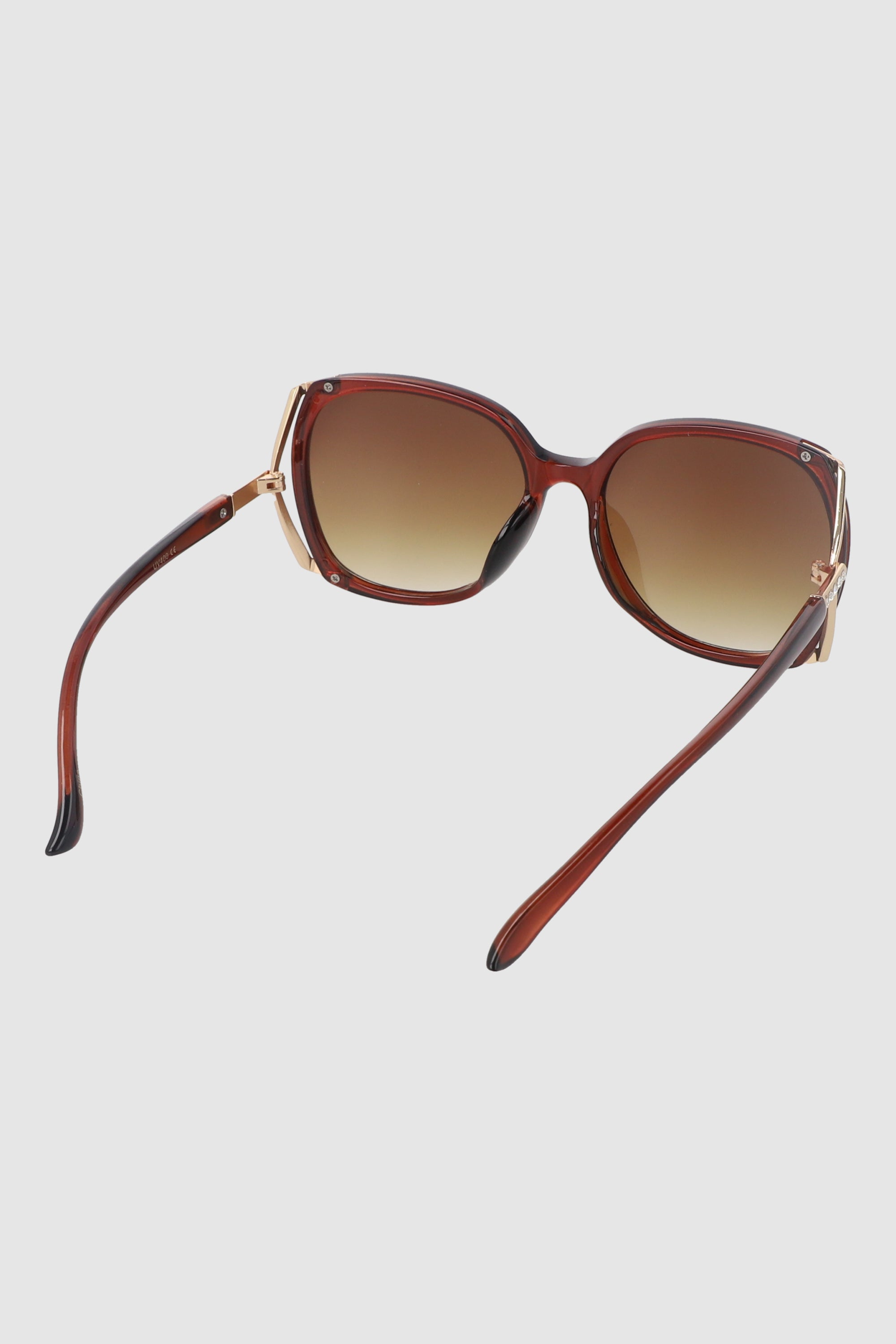 Lentes Oversize Abertura Costado CAFE