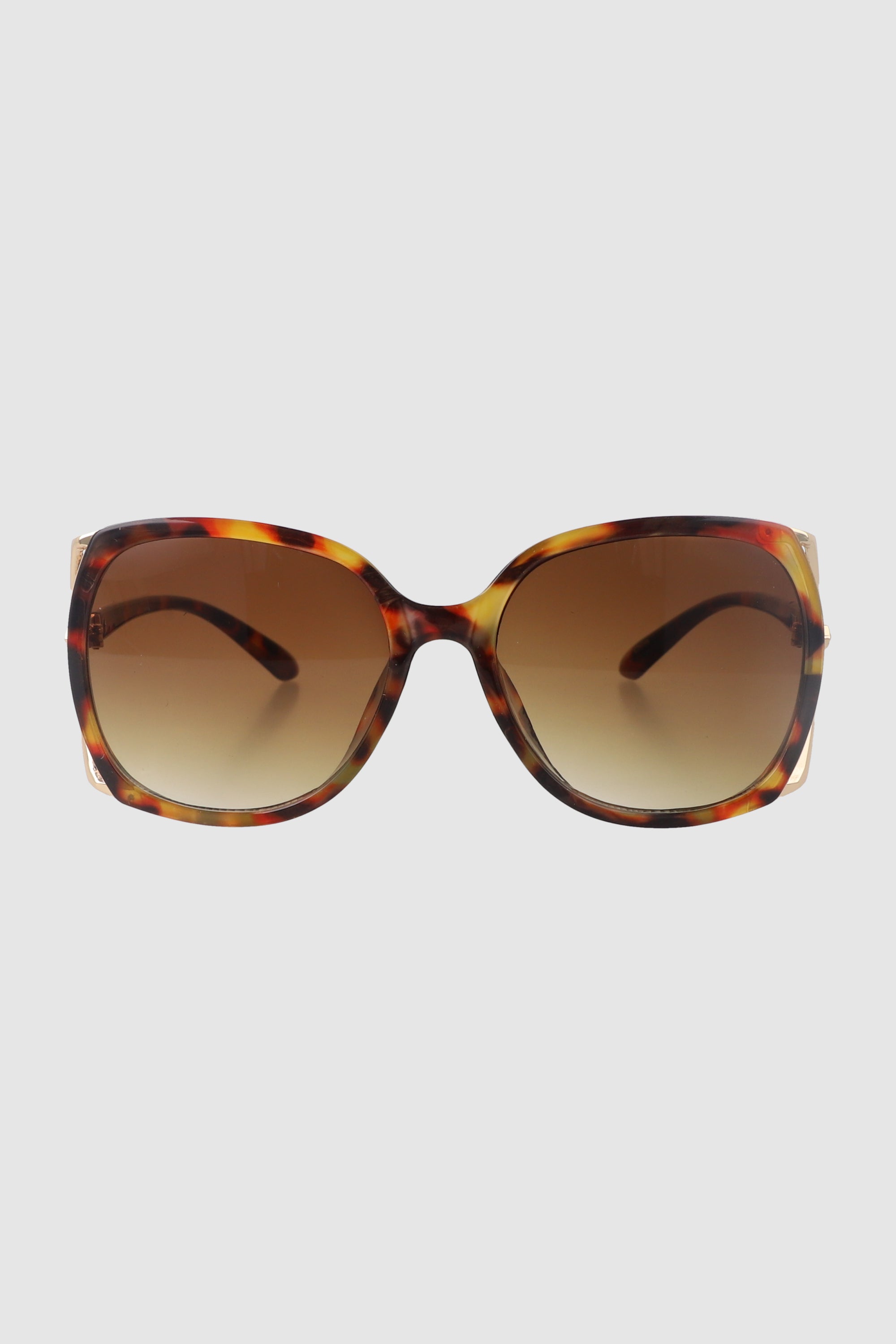 Lentes Oversize Abertura Costado CAFE COMBO