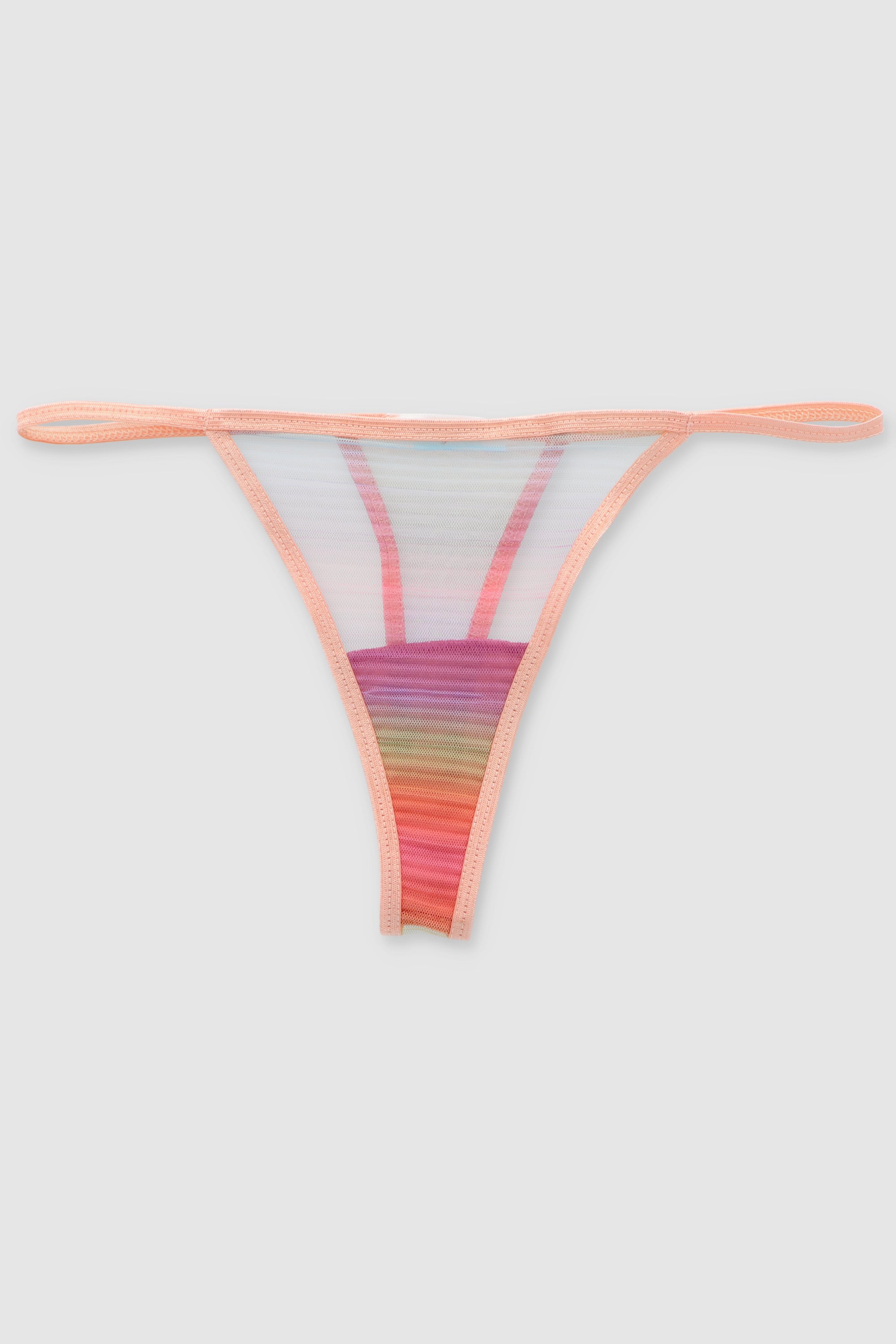 Tanga de arcoíris con luniperla MULTICOLOR