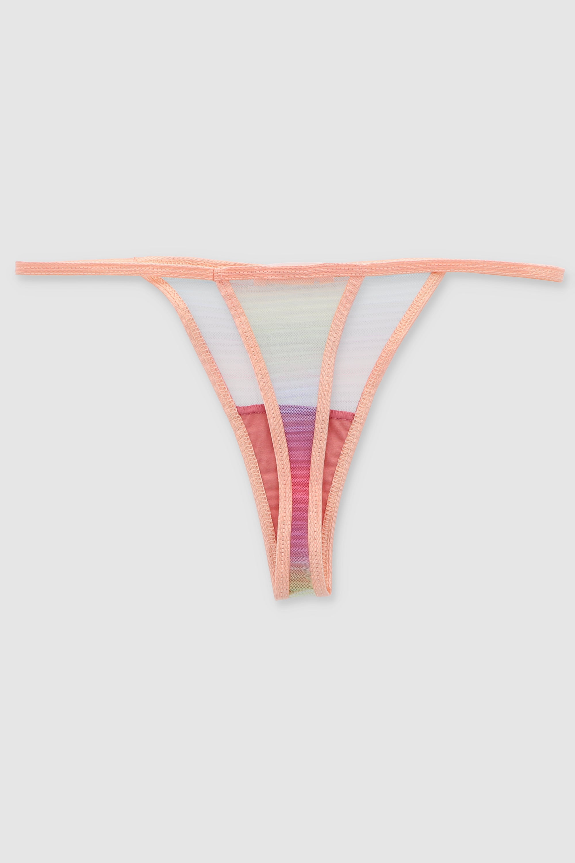 Tanga de arcoíris con luniperla MULTICOLOR