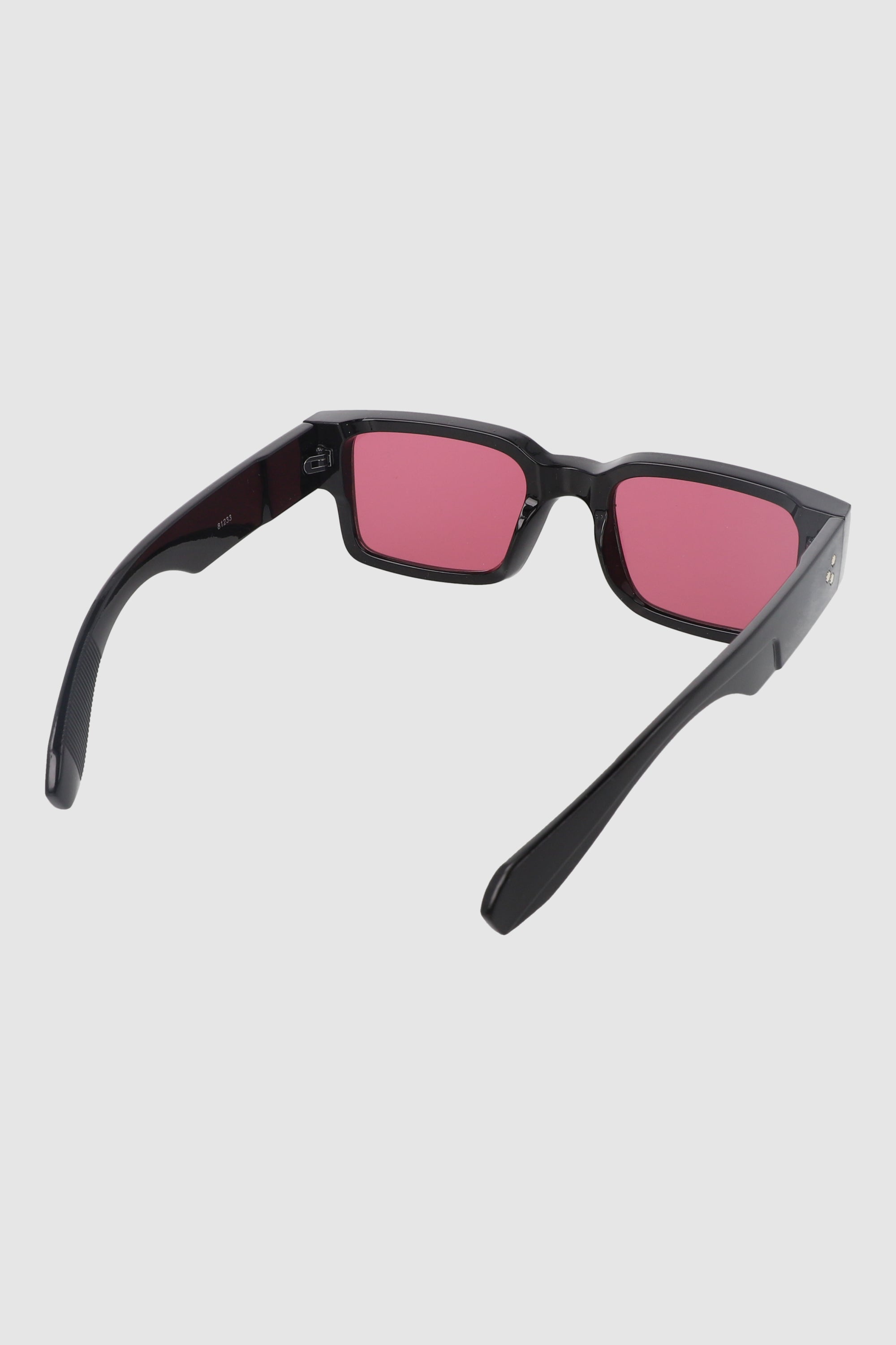 Lentes Rectangulo Mica Color ROSA