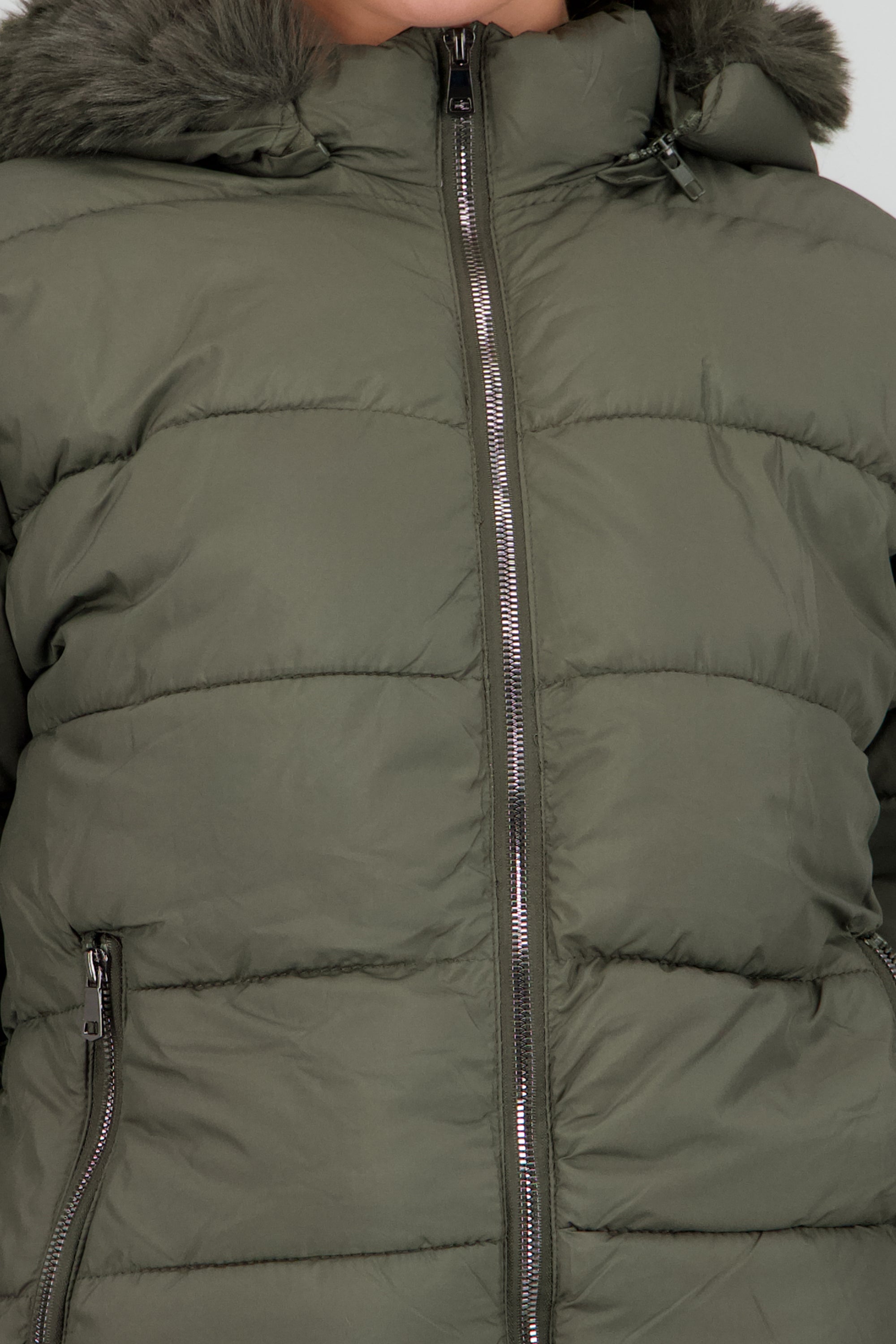 Chamarra capitonada OLIVO