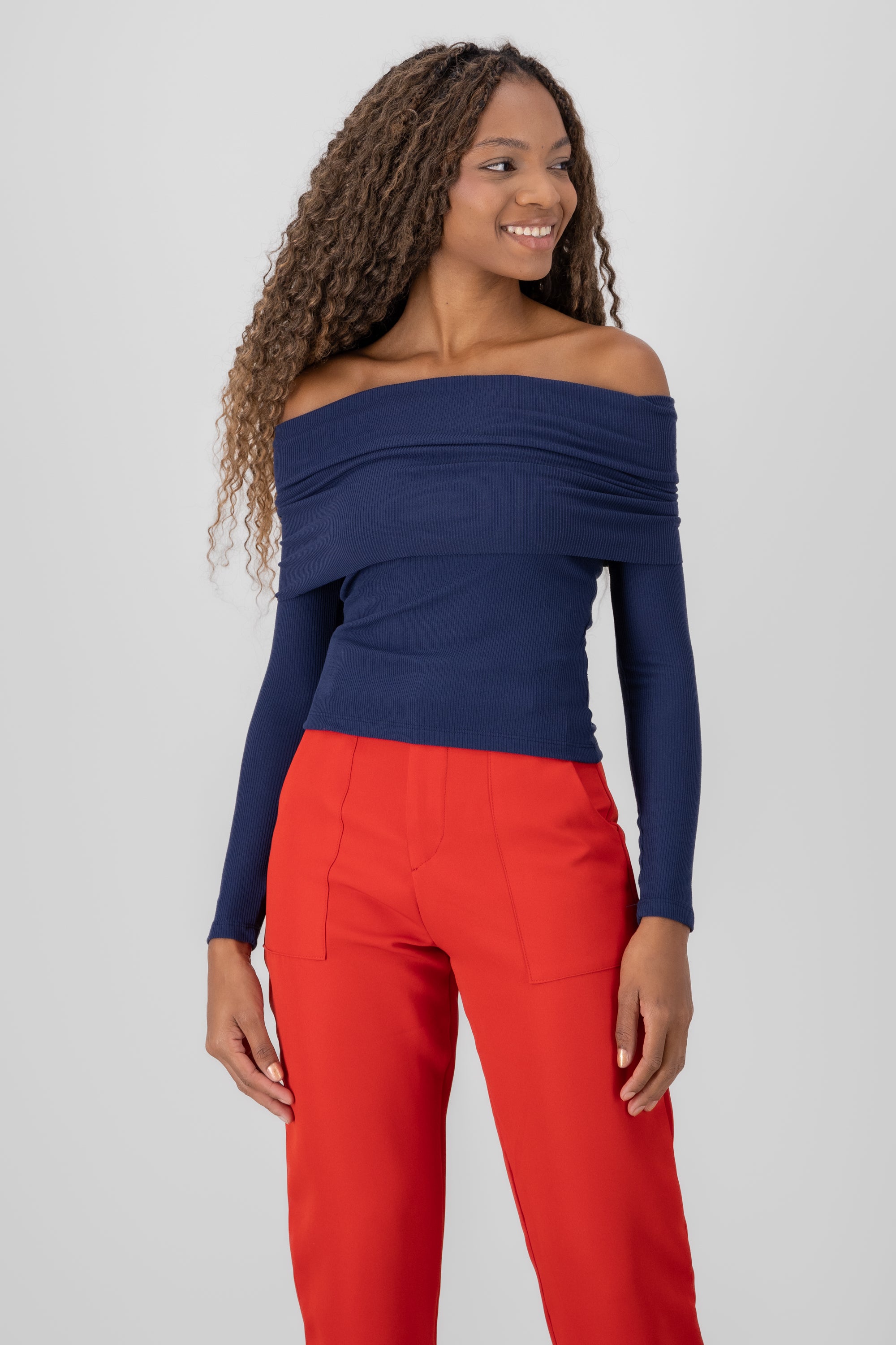 Top rib off shoulder MARINO