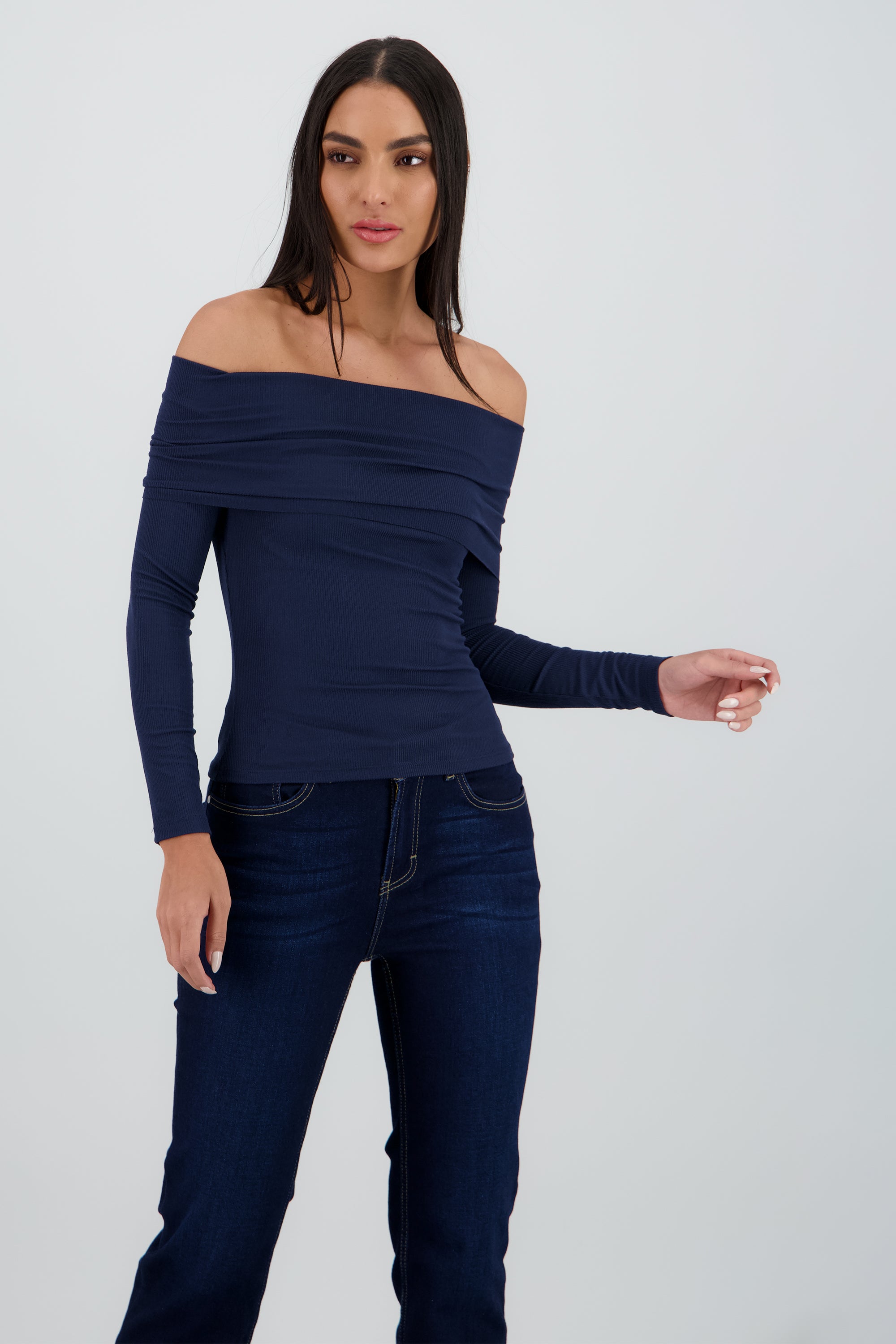 Top rib off shoulder MARINO