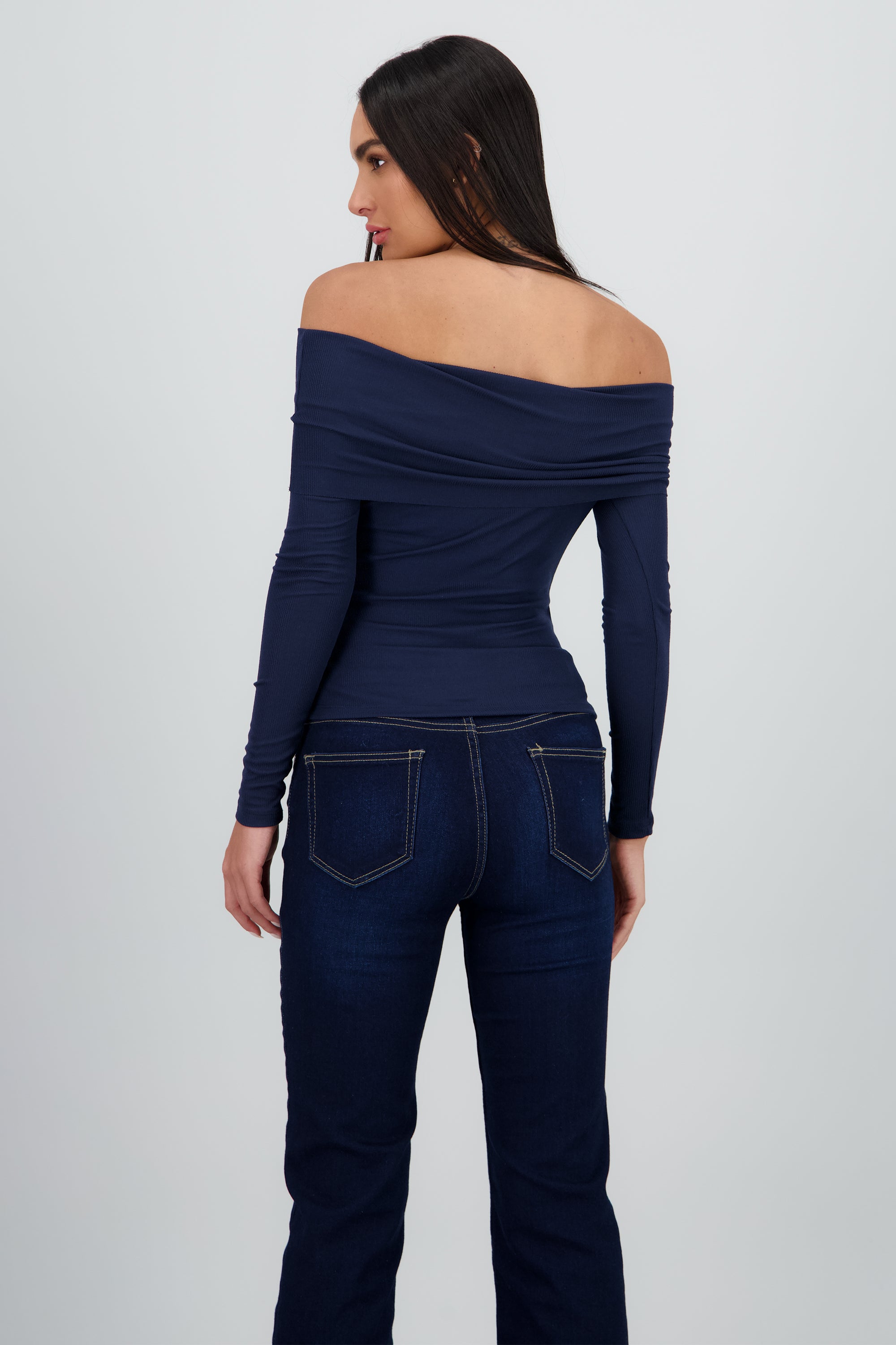 Top rib off shoulder MARINO