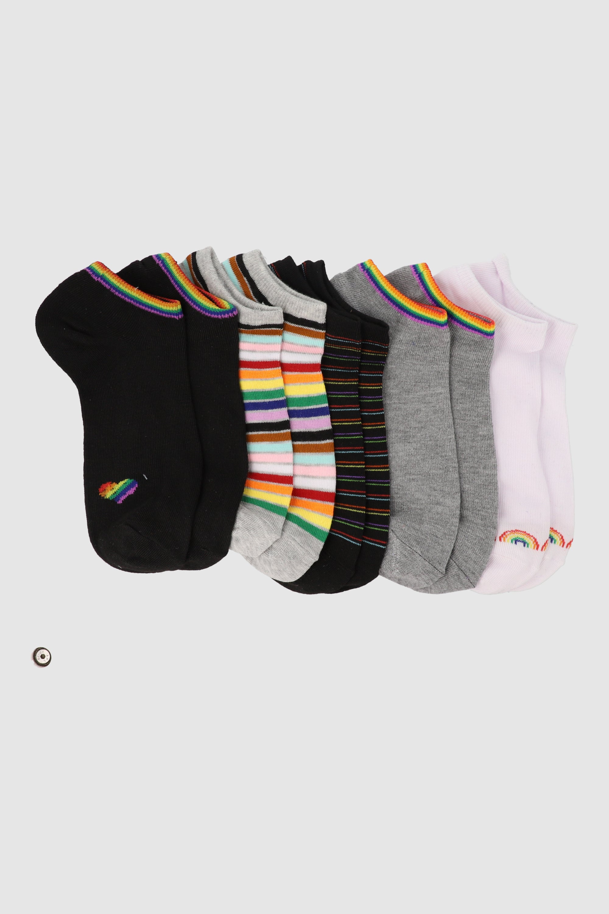 Set de 5 calcetines pride NEGRO COMBO