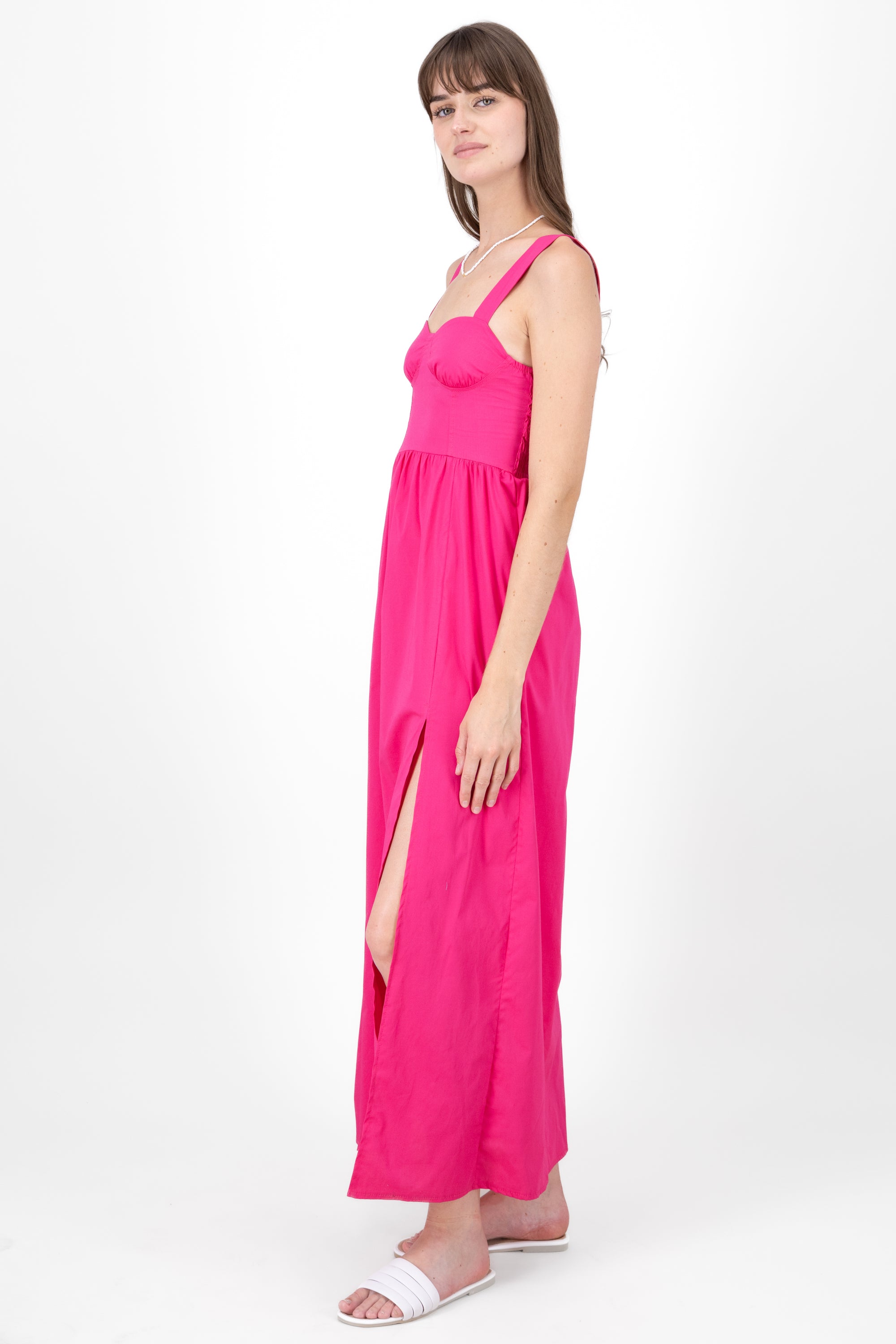 Vestido shasa rosa fashion