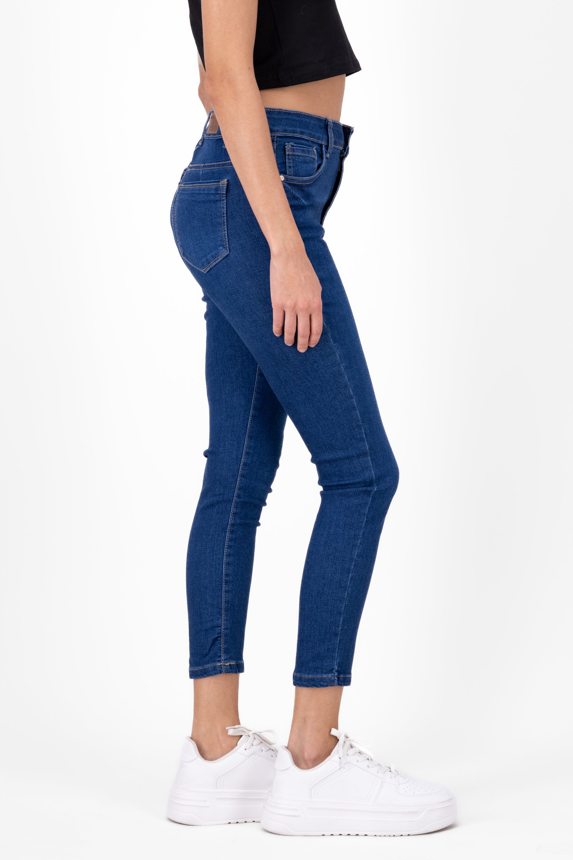 Jeans skinny pump up STONE