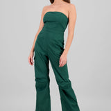 Jumpsuit Strapless Cargo