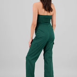 Jumpsuit Strapless Cargo
