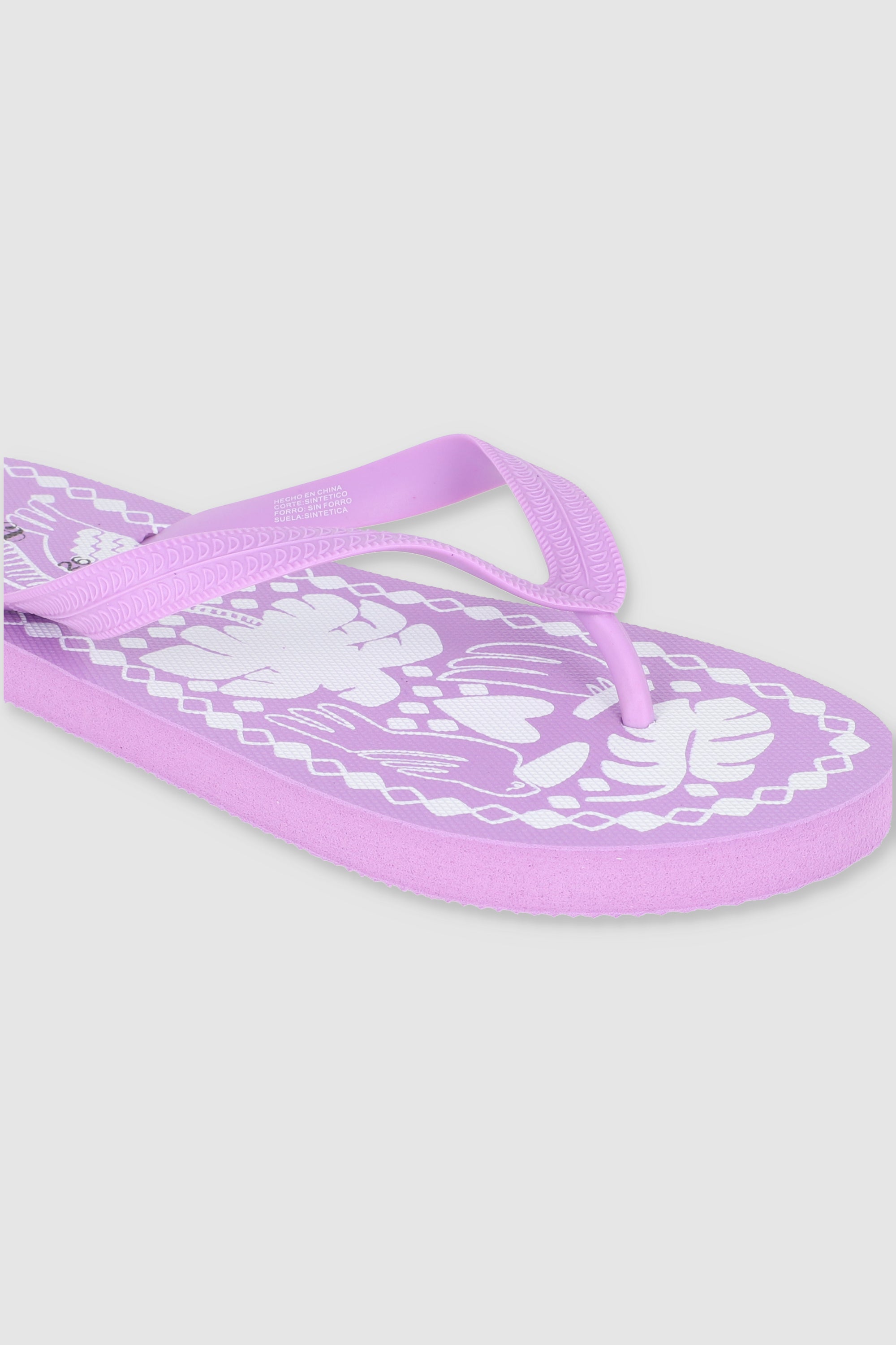 FLIP FLOP PRINT TUCAN LILA