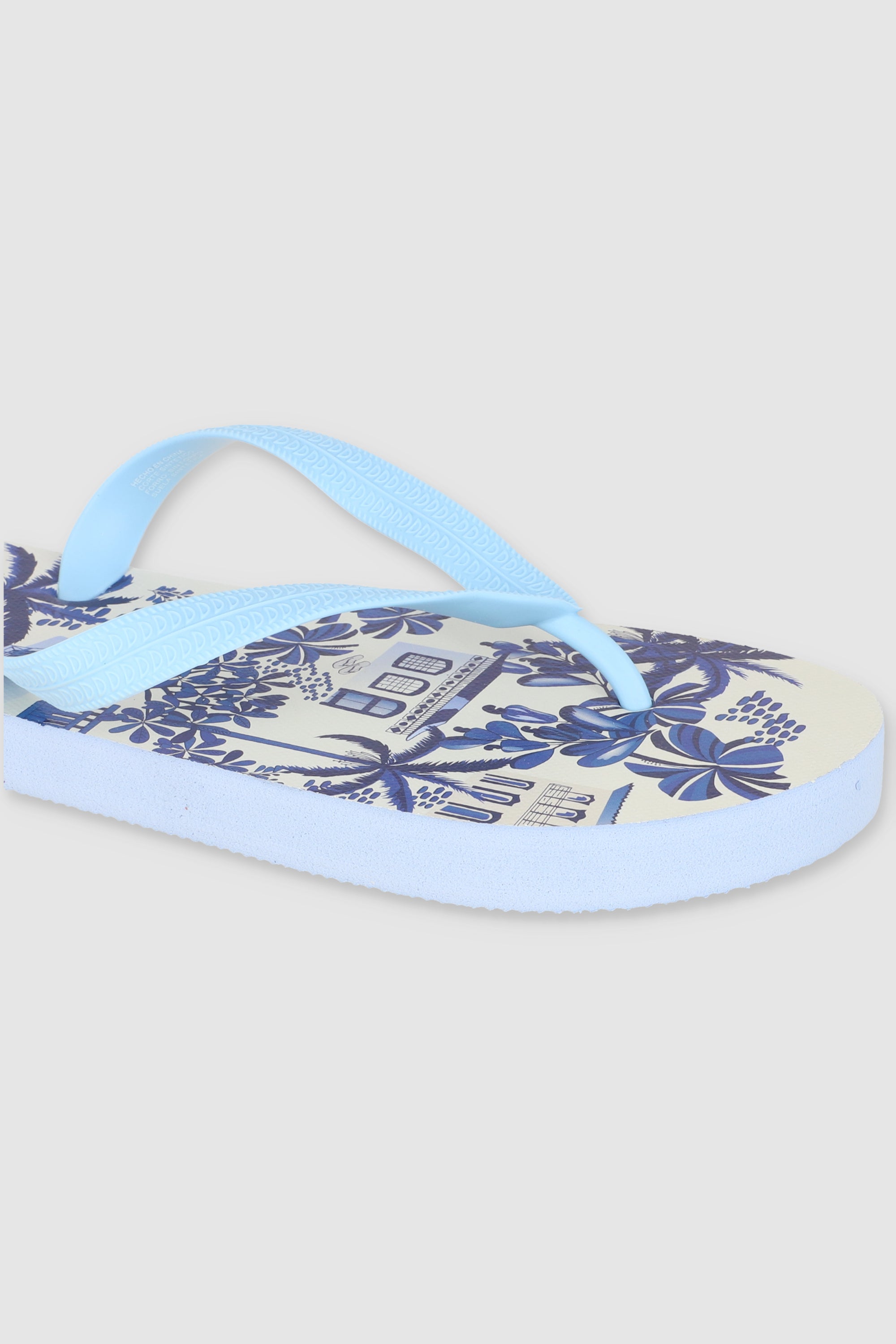 FLIP FLOP PRINT CASAS AZUL