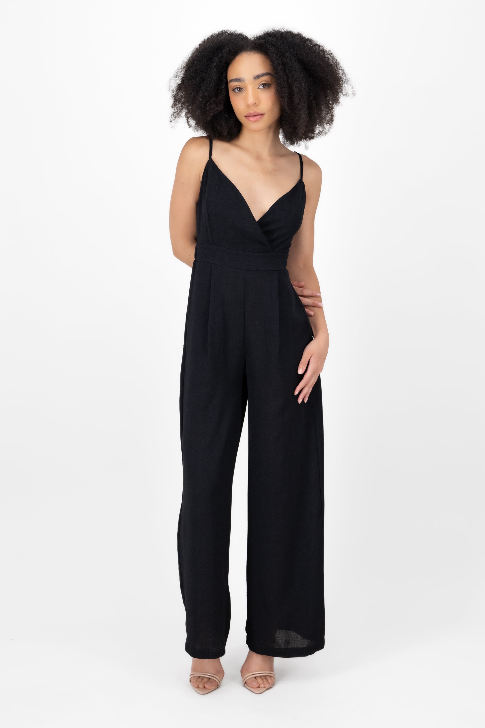 Jumpsuit Liso Tirantes NEGRO