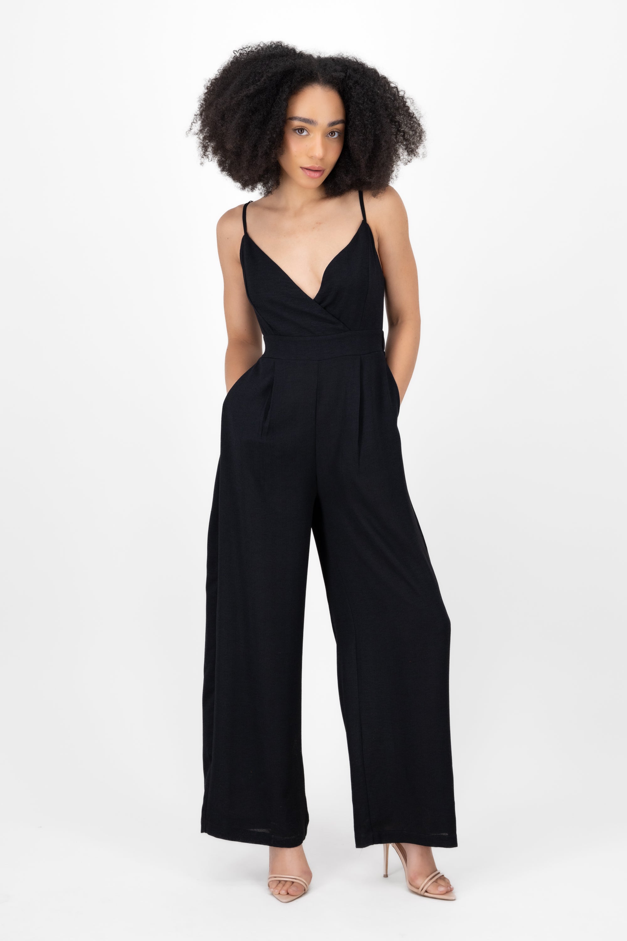 Jumpsuit Liso Tirantes NEGRO