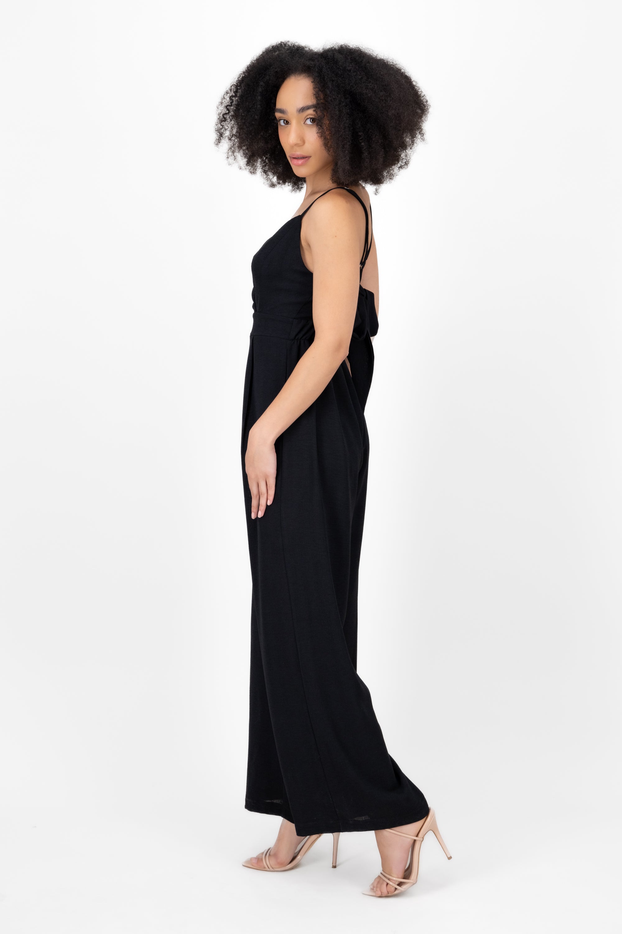 Jumpsuit Liso Tirantes NEGRO