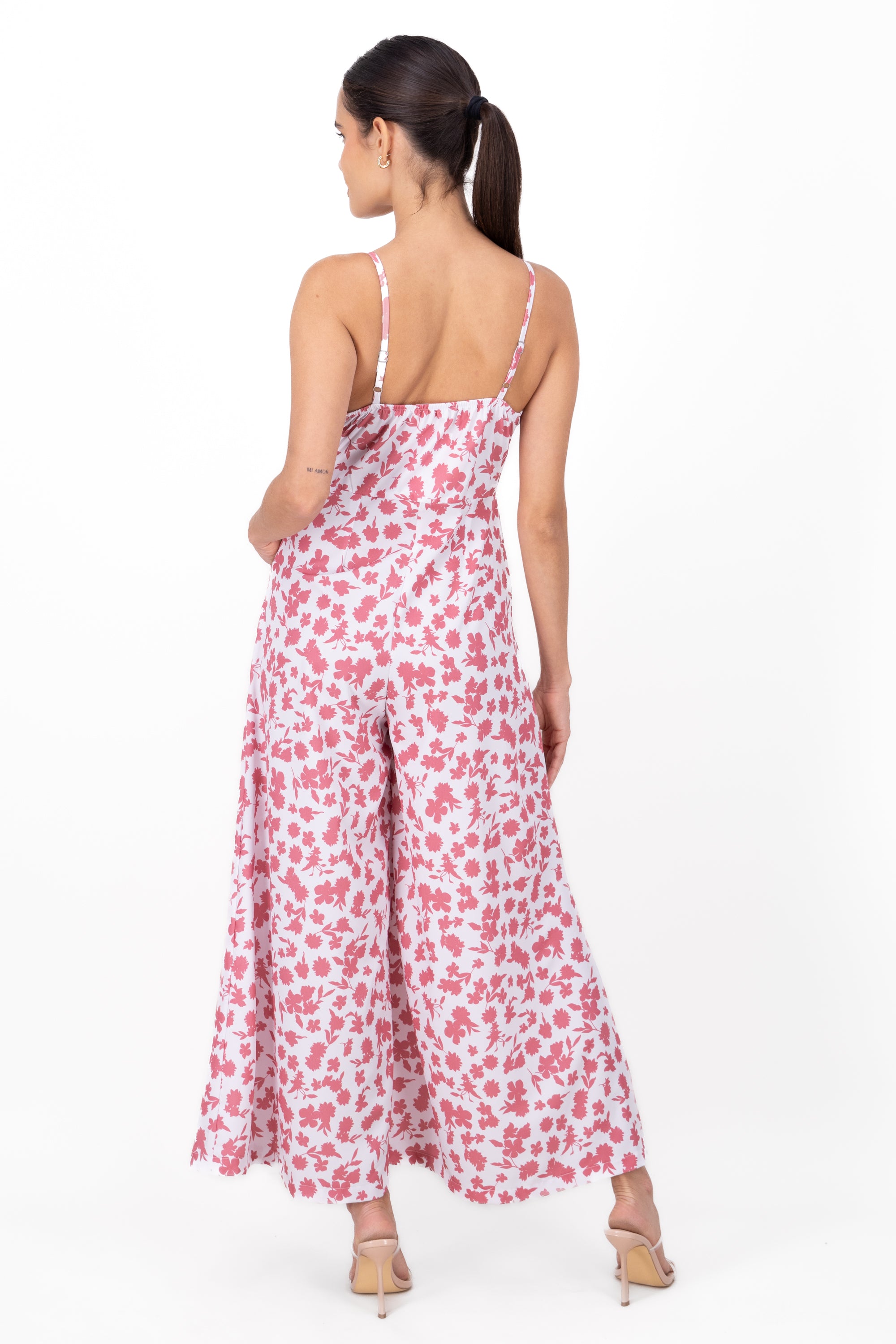 Jumpsuit estampado flores ROSA COMBO