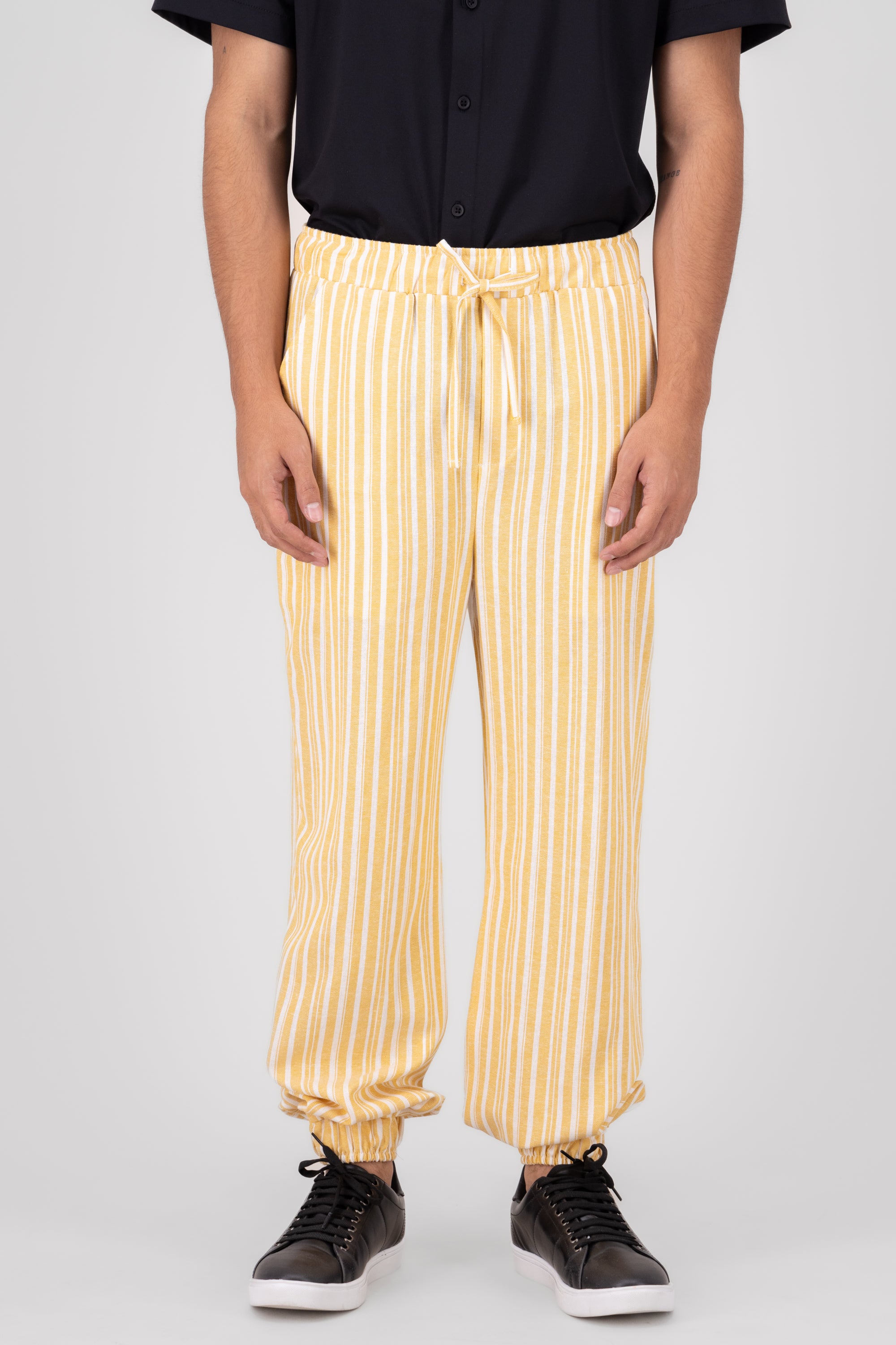 Jogger Resort Rayas AMARILLO COMBO