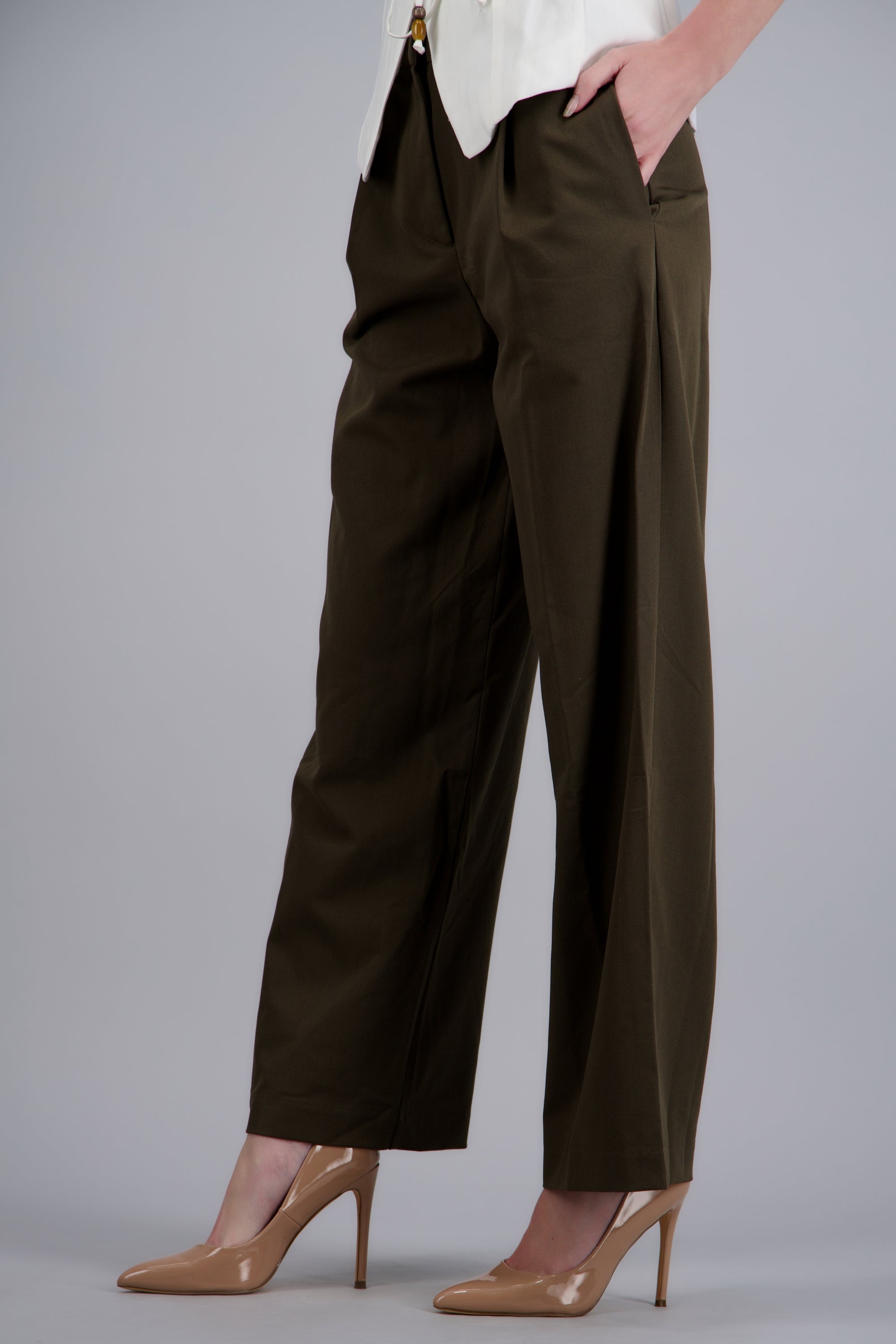 TACÓN PUNTAL SENCILLO ALTO CHAROL NUDE