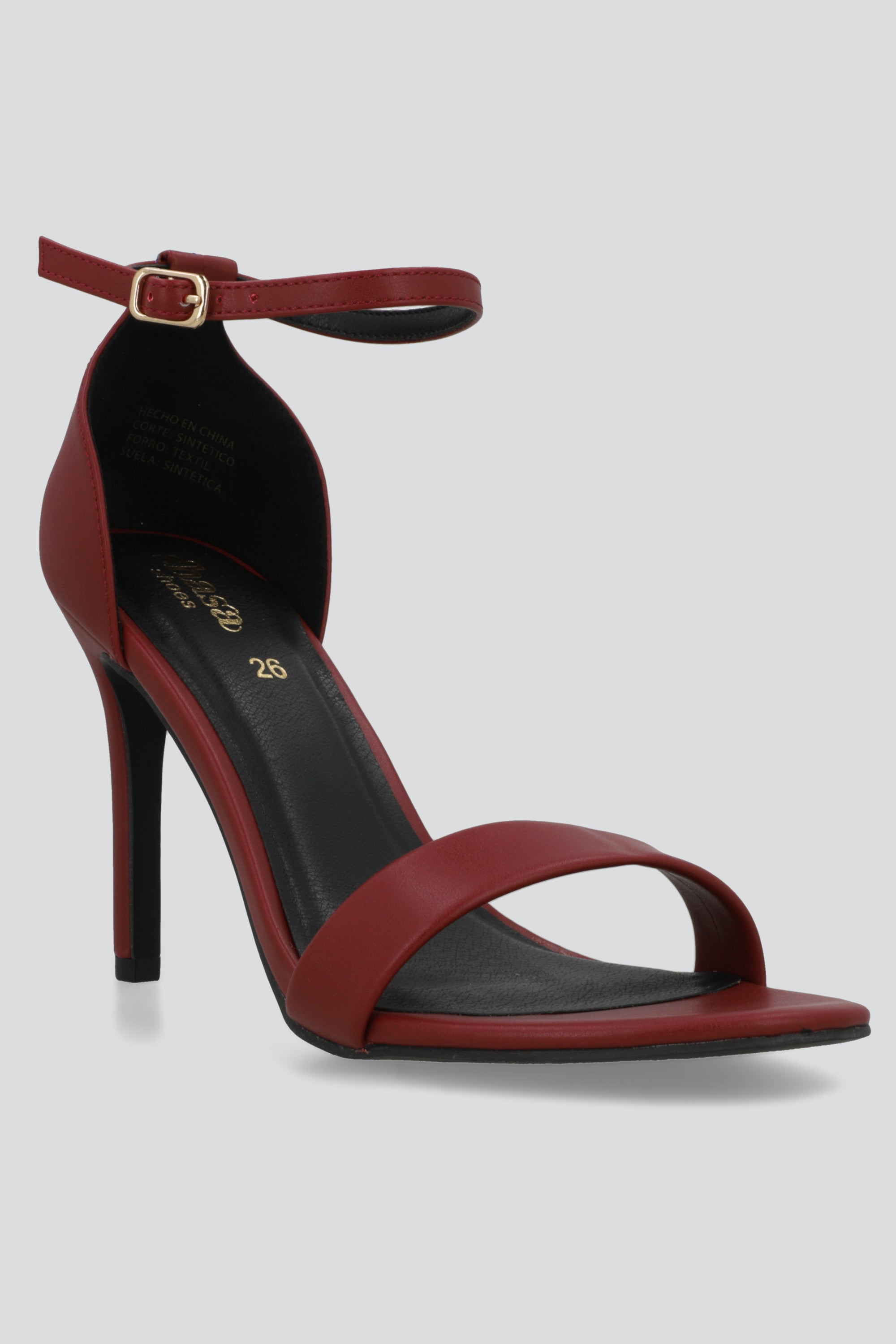 Tacón Sencillo Alto VINO