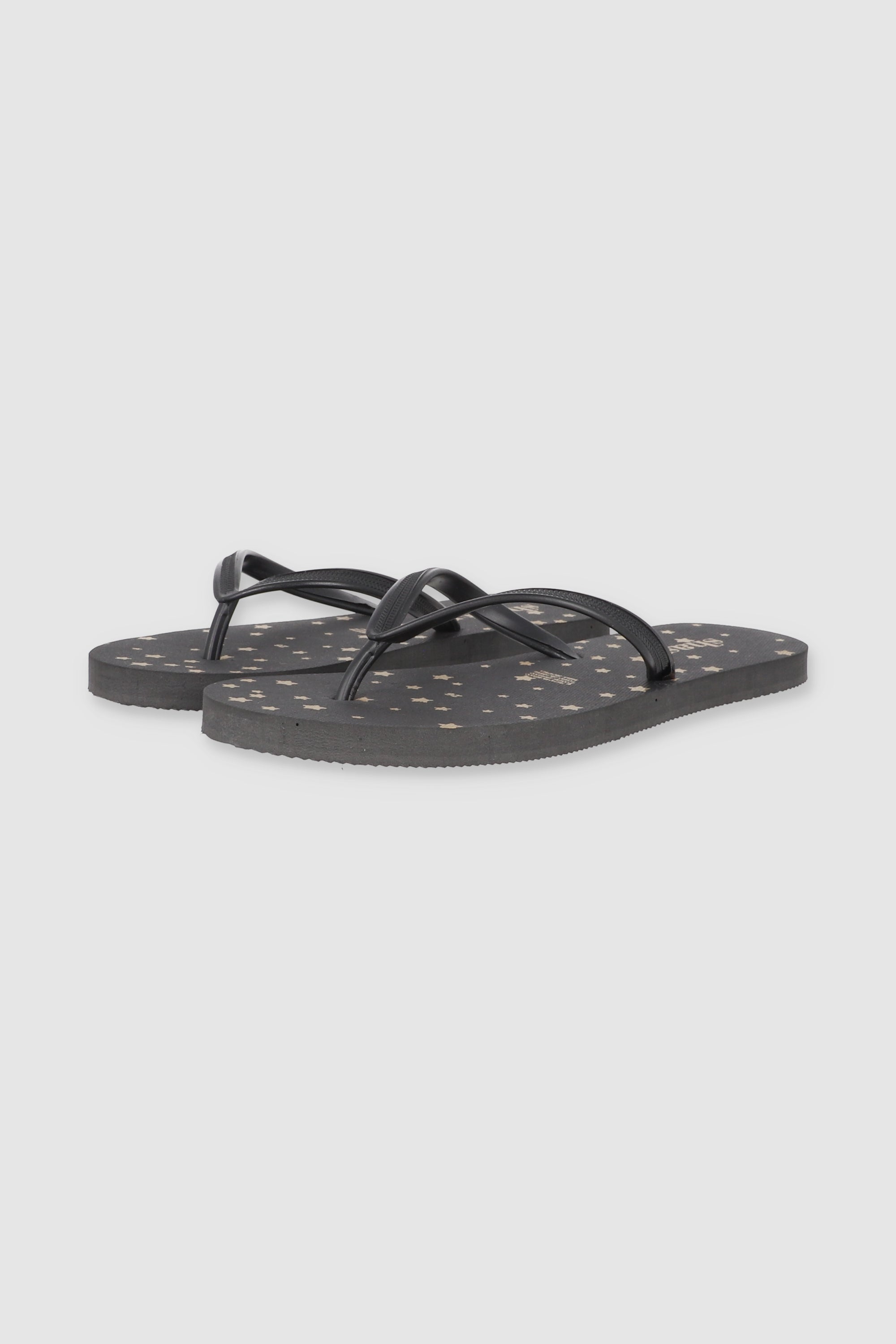 FLIP FLOP ESTRELLAS NEGRO