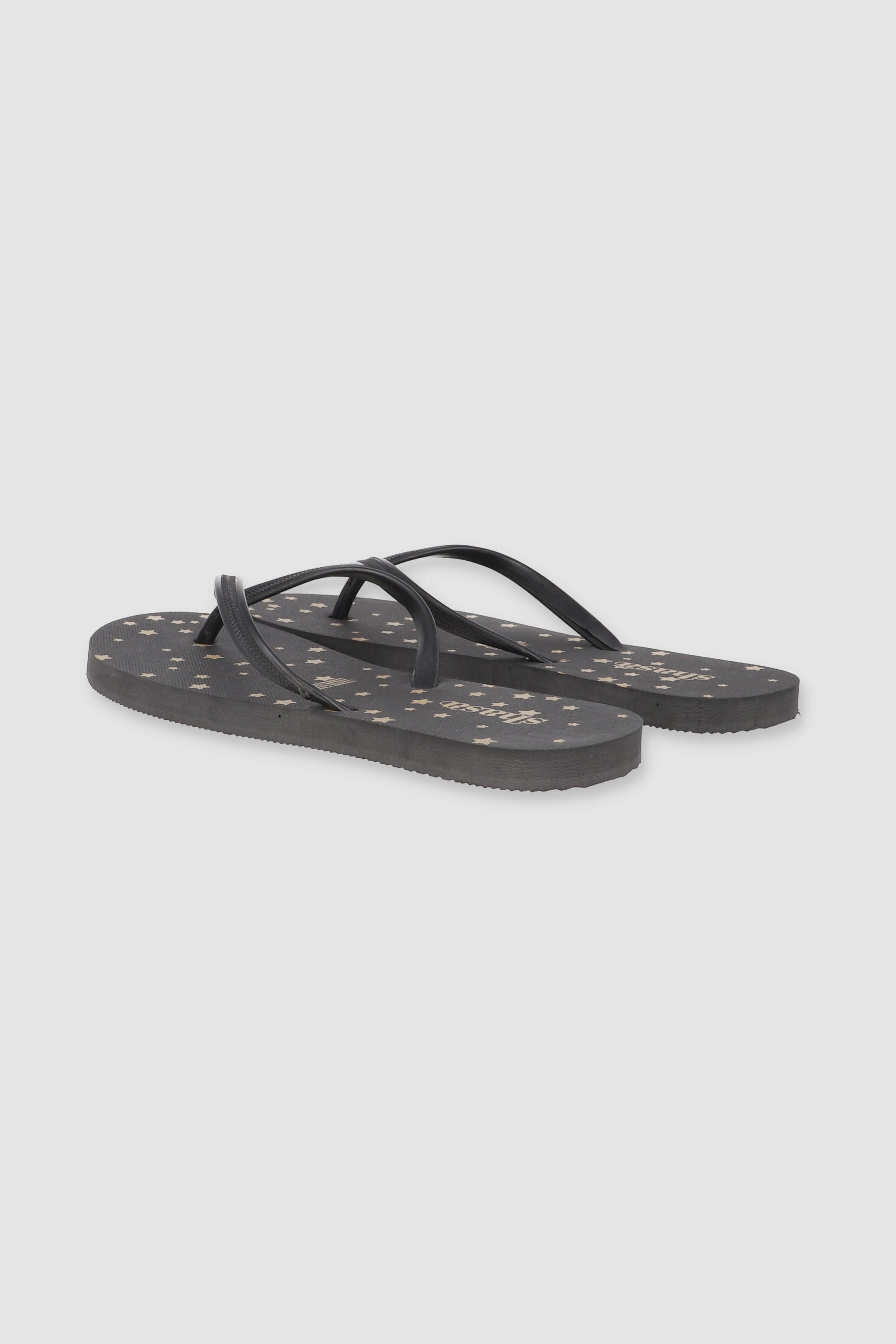 FLIP FLOP ESTRELLAS NEGRO