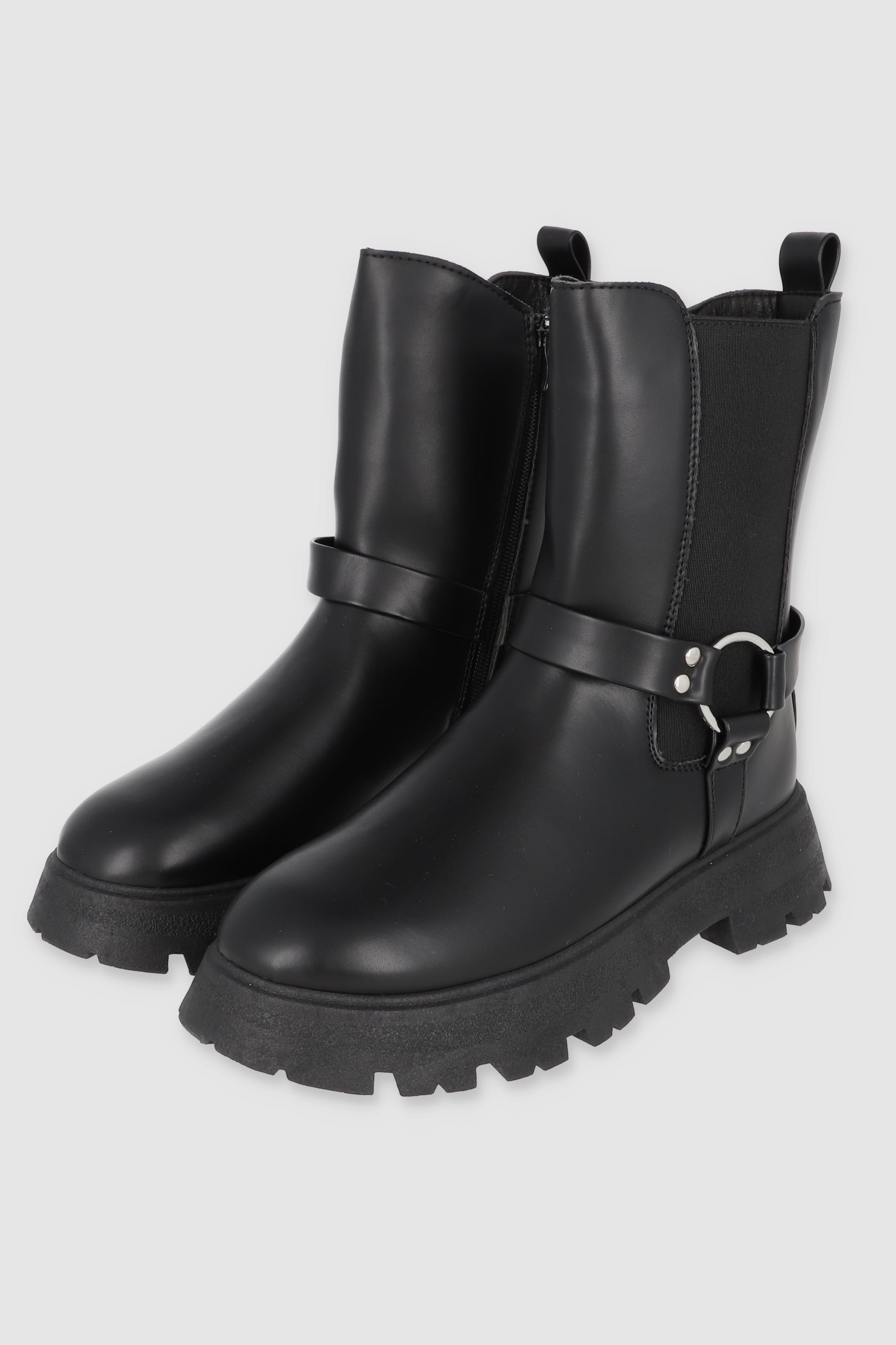 BOTA CHELSEA HEBILLA NEGRO