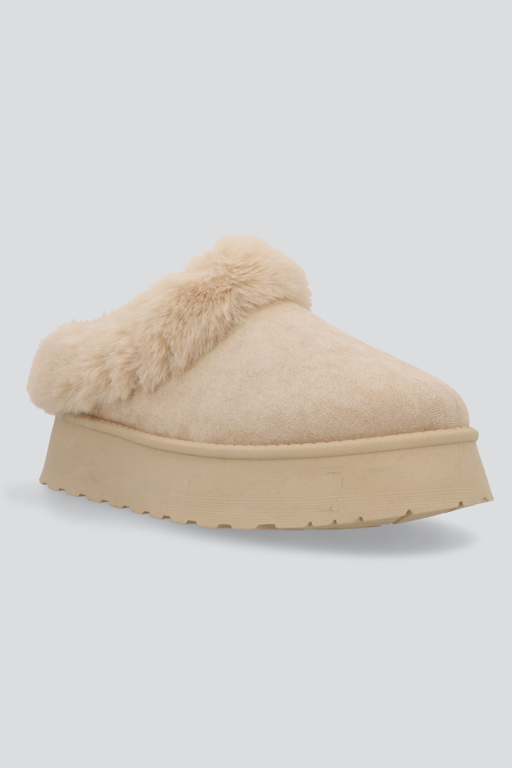 Pantufla Peluda Mula