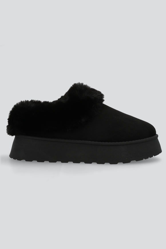 Pantufla Peluda Mula