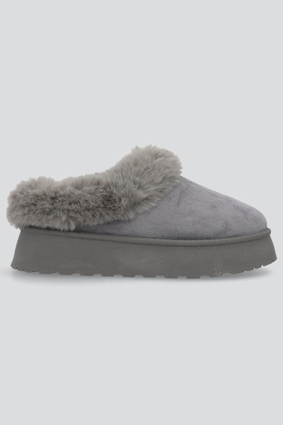 Pantufla Peluda Mula