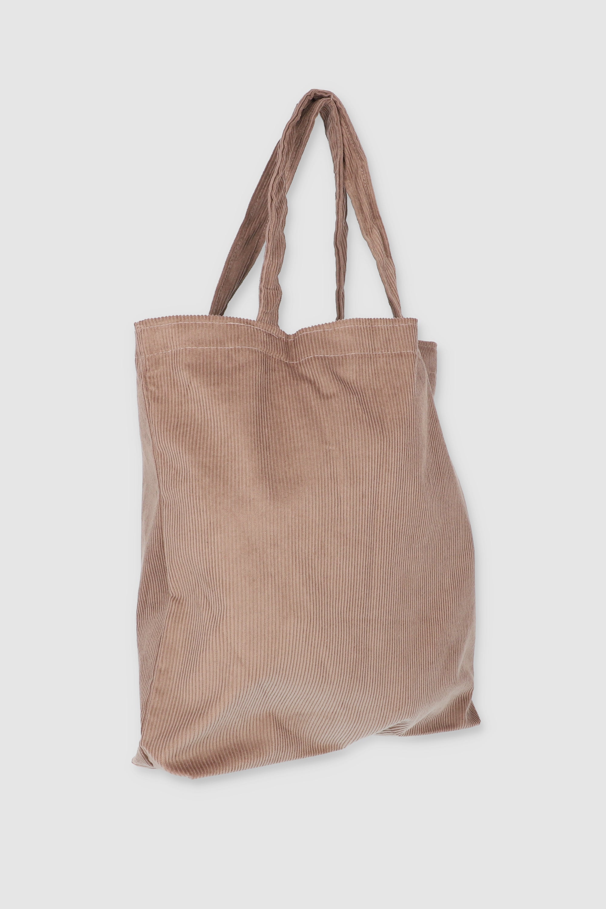 Bolsa tote pana sencilla BEIGE