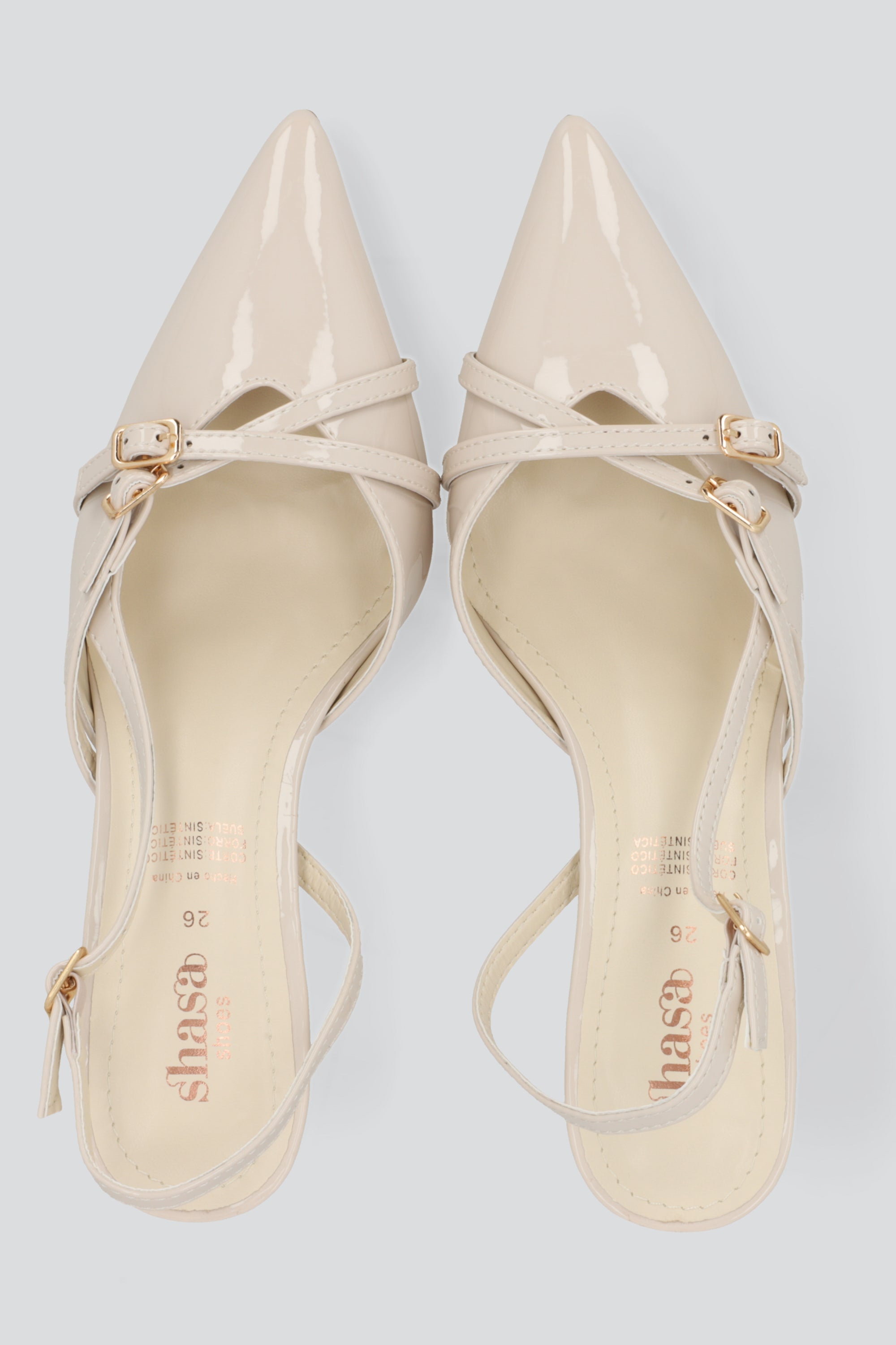 TACON POINTY TIRAS HUESO