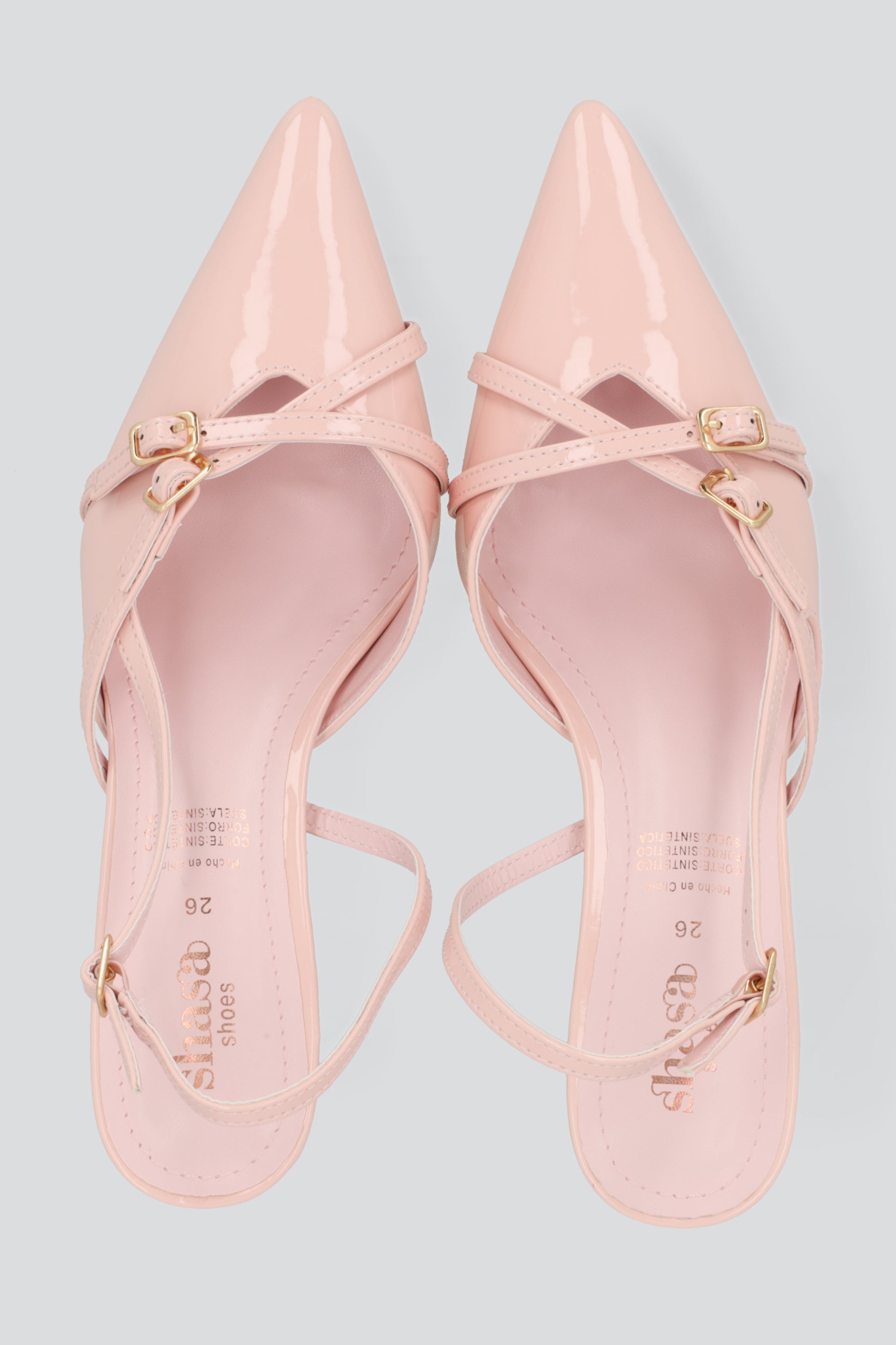 TACON POINTY TIRAS BLUSH