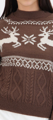 Sueter navideño renos